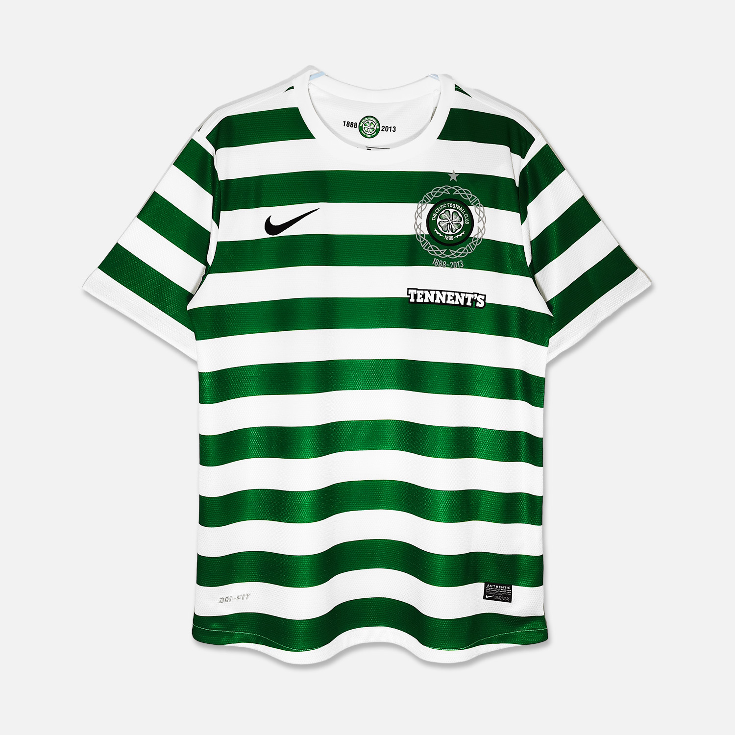 Retro Celtic 12-13 Home Stadium 125th Anniversary Jersey - ReplicasJersey