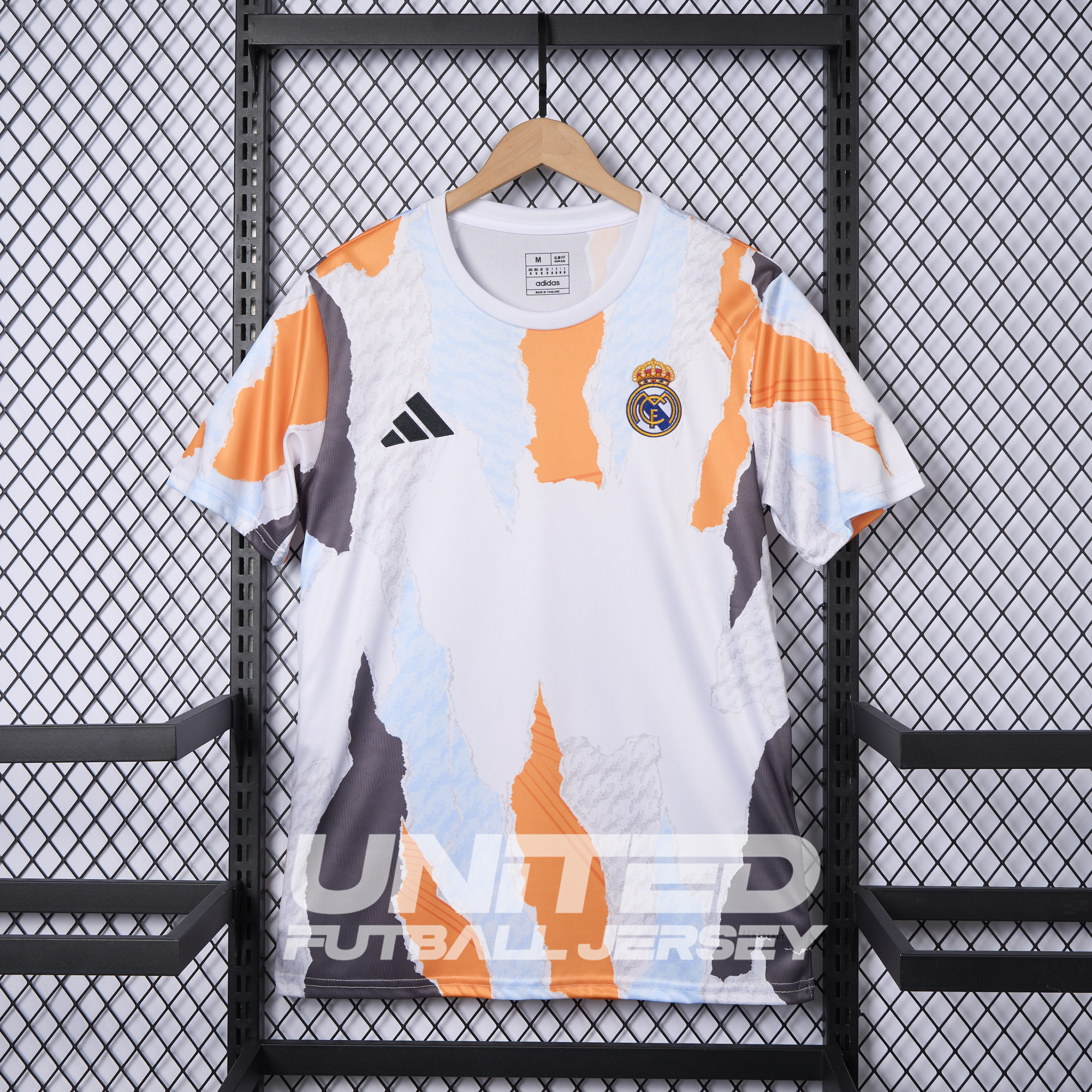 Real Madrid 24-25 Pre-Match 2 Jersey - Fans Version - ReplicasJersey