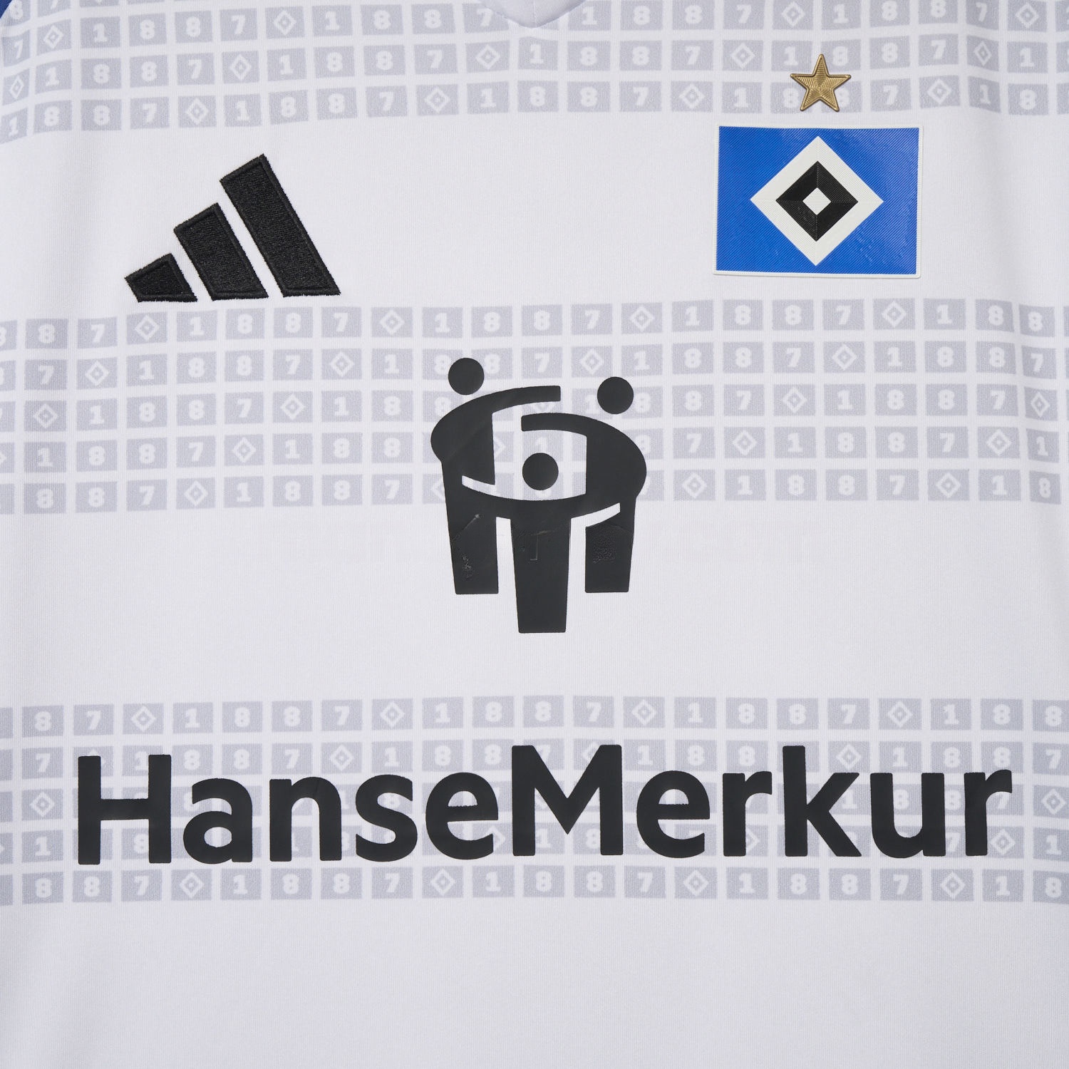 【Team Signatures Version】Hamburger SV 24-25 Home Jersey - Fans Version - ReplicasJersey