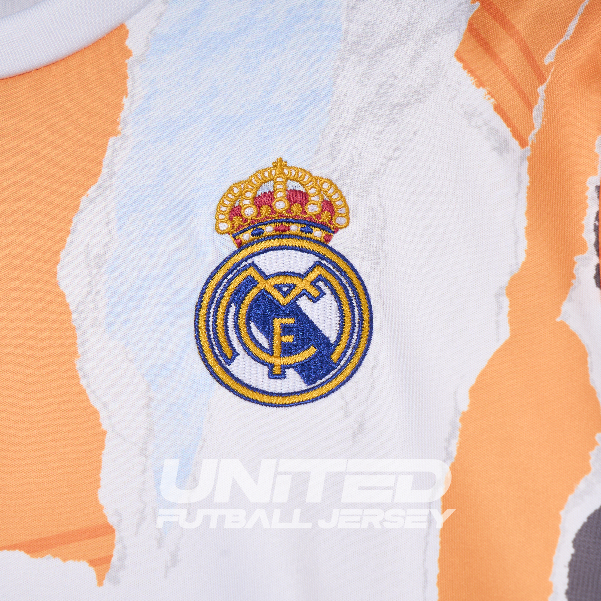 Real Madrid 24-25 Pre-Match 2 Jersey - Fans Version - ReplicasJersey