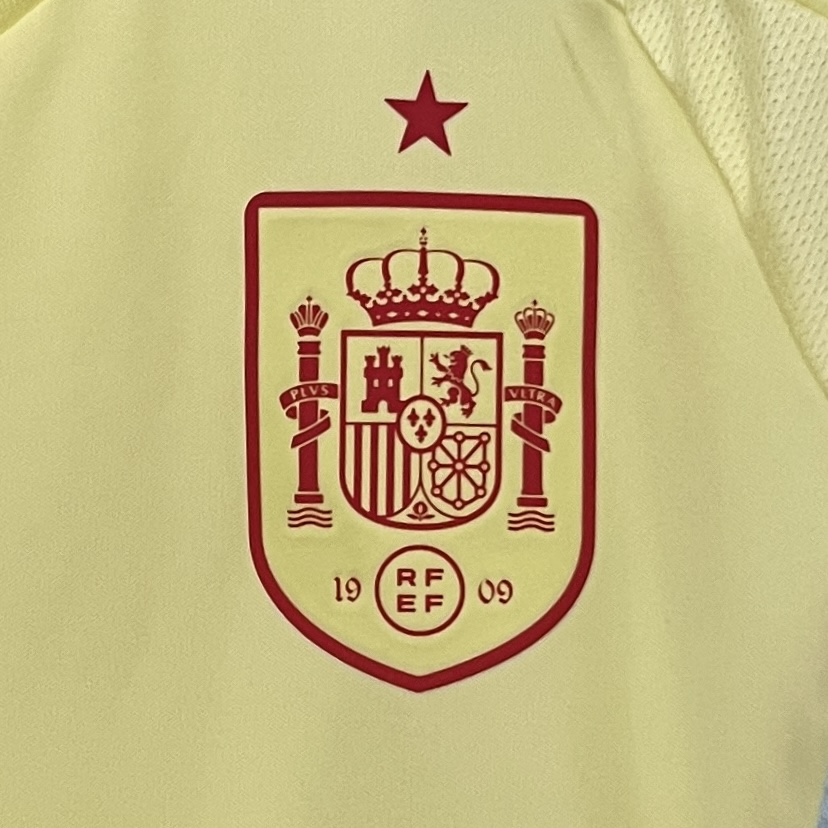 Spain 2024 Away Stadium Jersey - Fans Version - ReplicasJersey