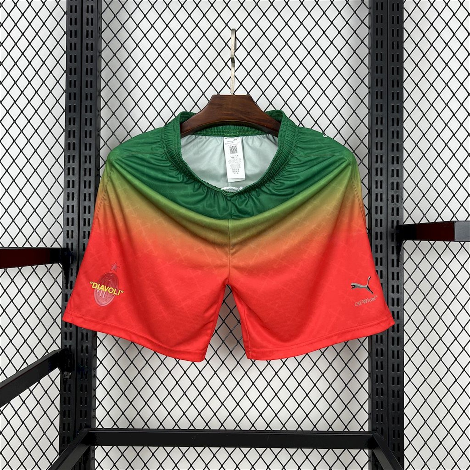 AC Milan 24-25 Fourth Red “Diavoli” Special Edition Shorts - Fans Version - ReplicasJersey