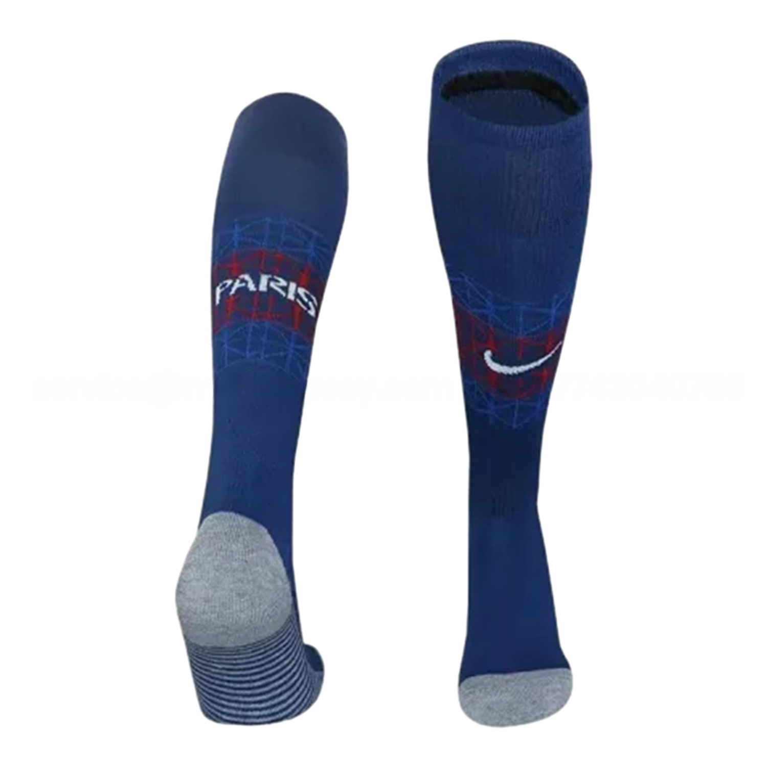 Paris Saint-Germain PSG 25-26 Home Socks - Blue - ReplicasJersey