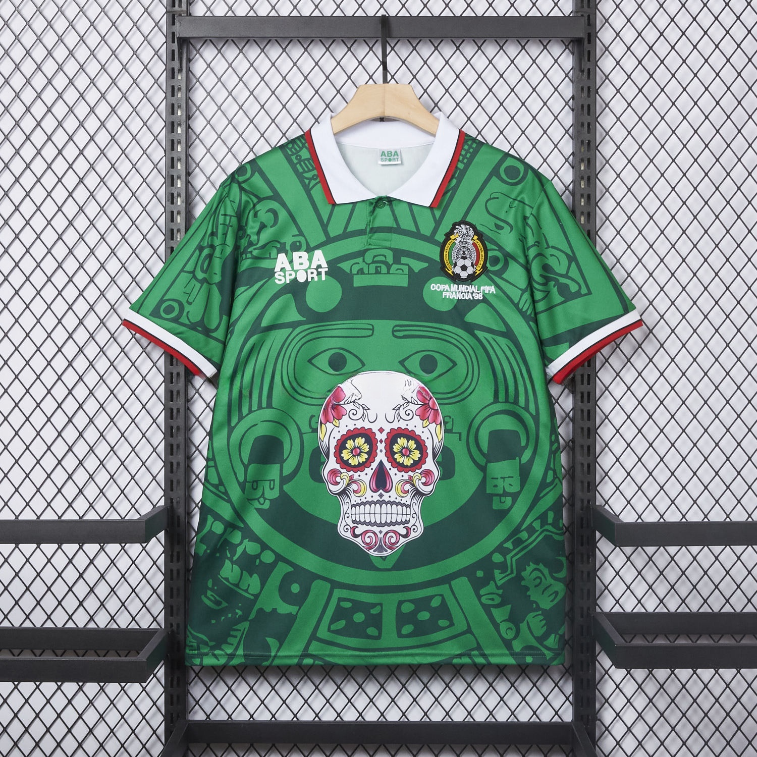 Retro Mexico 1998 Home Special Edition Jersey - ReplicasJersey