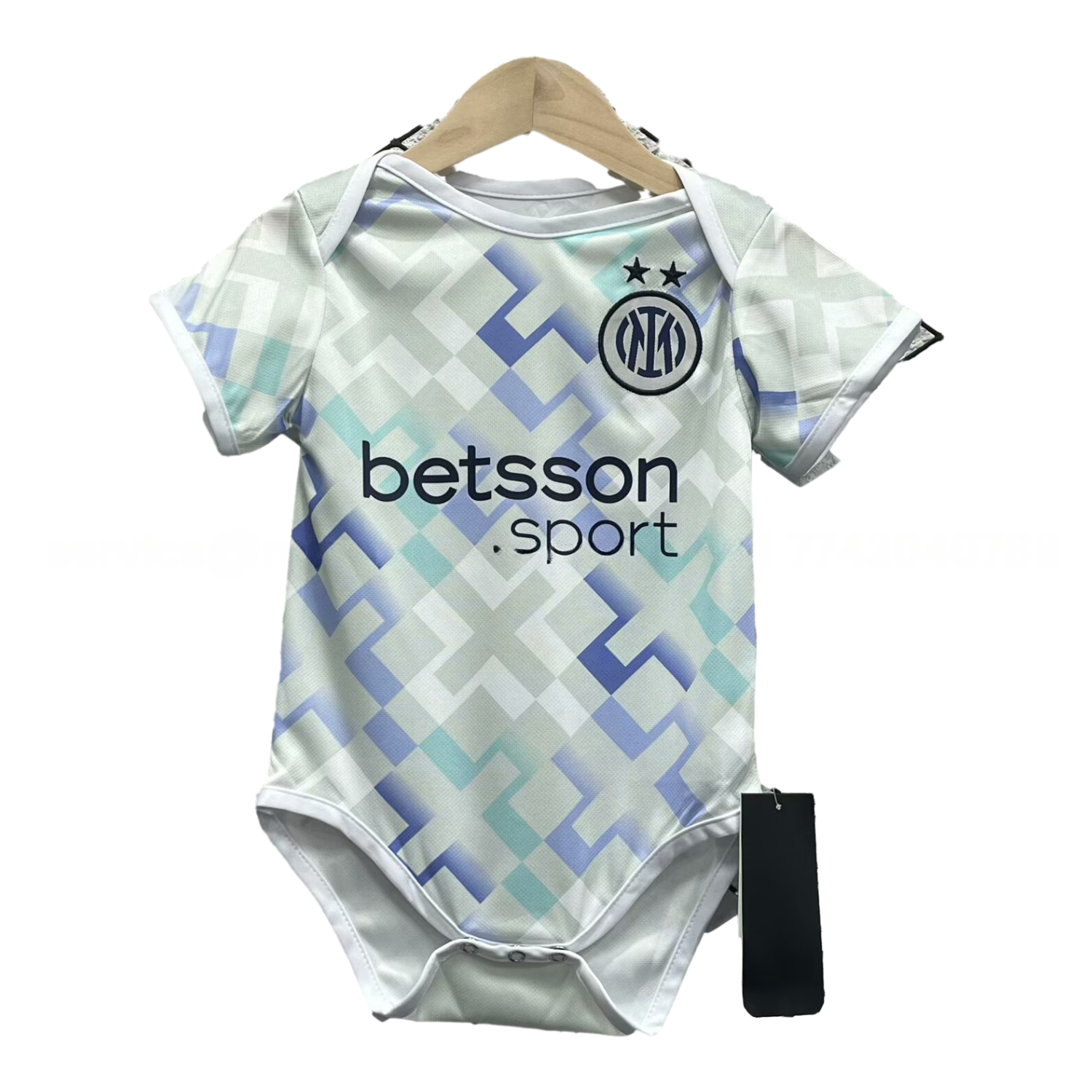 Inter Milan 25-26 Away Baby Crawling Suit - ReplicasJersey
