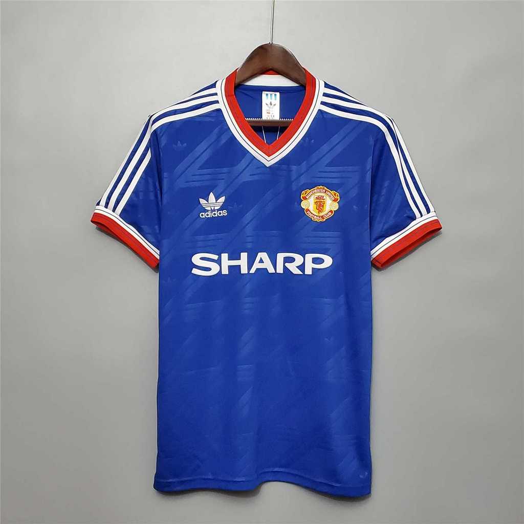 Manchester United Retro 86-88 Third Jersey - ReplicasJersey