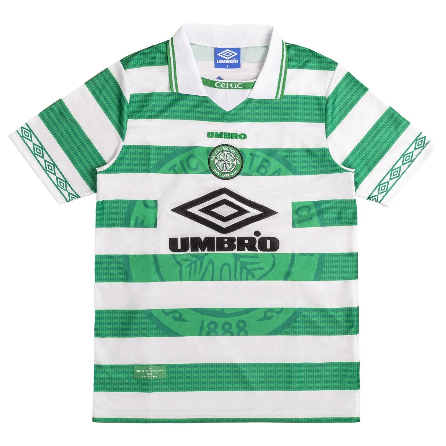Retro Celtic 1997-99 Home Jersey - ReplicasJersey