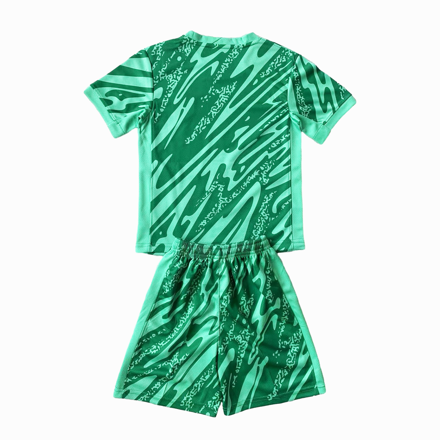 Netherlands 2024 Goalkeeper Kids Kit - Green - ReplicasJersey