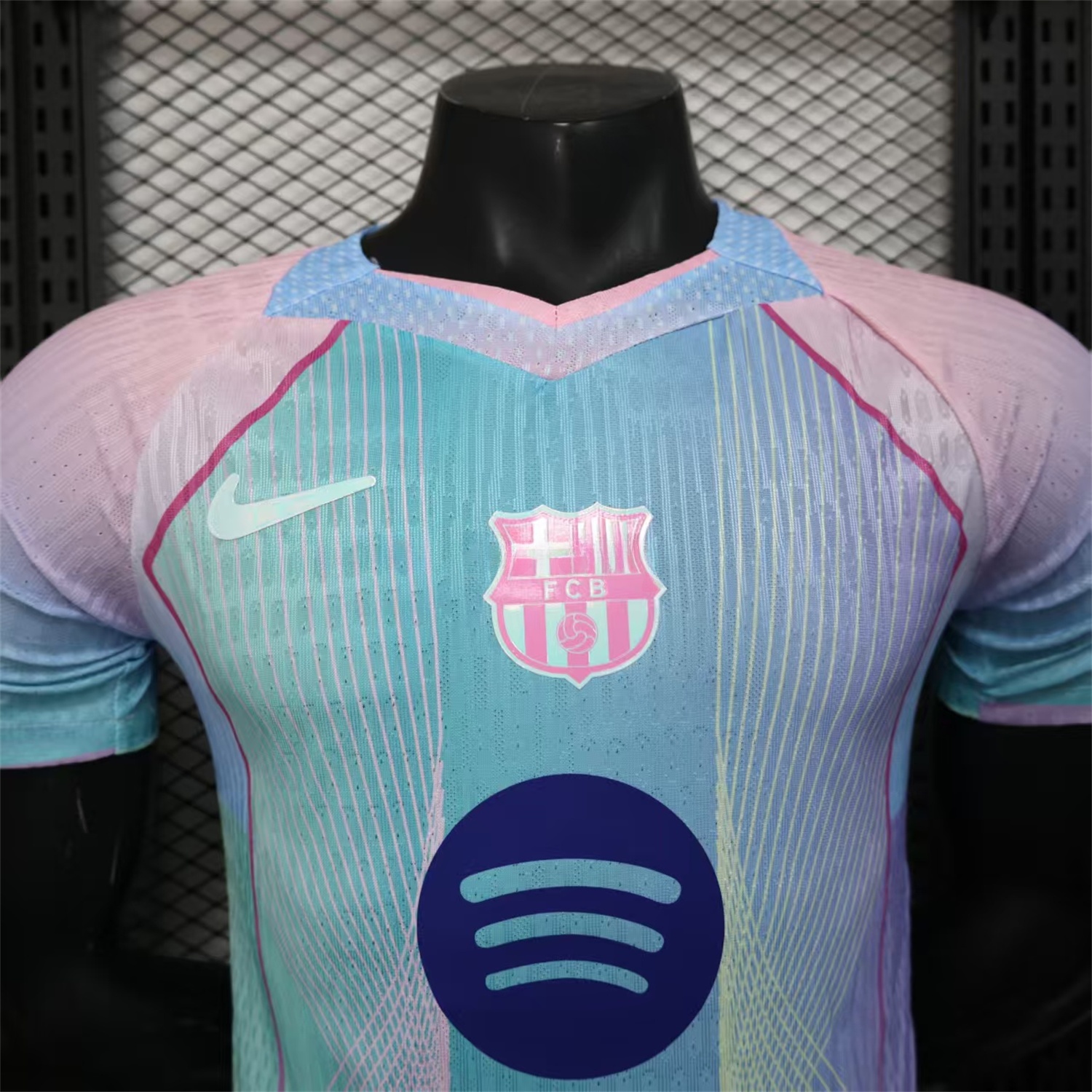B.A.R.S.A 25-26 Pink & Blue & Purple Special Jersey - Player Version - ReplicasJersey