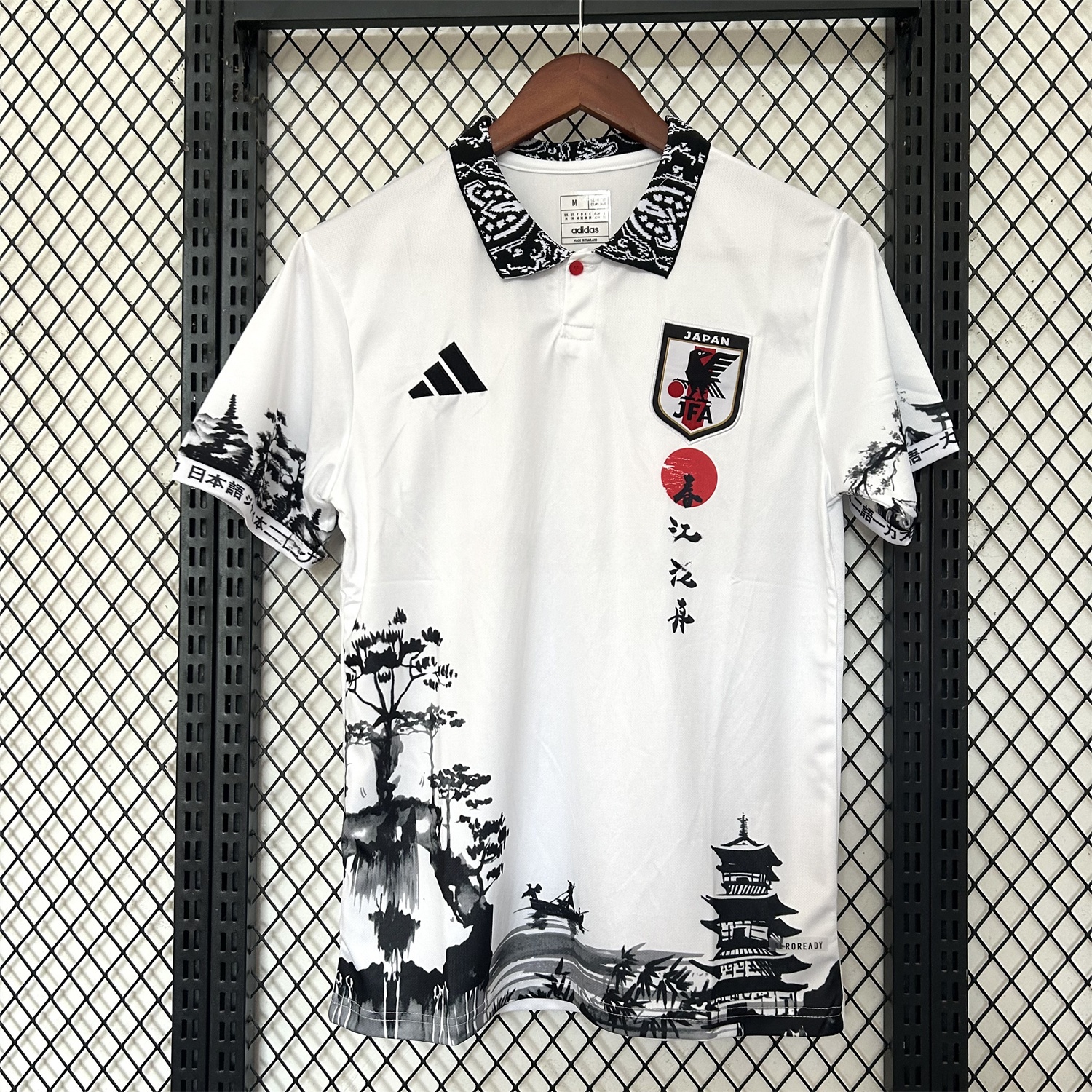 Japan 25-26 Spring River Boating Ink Painting Special Edition Jersey - Fans Version - ReplicasJersey
