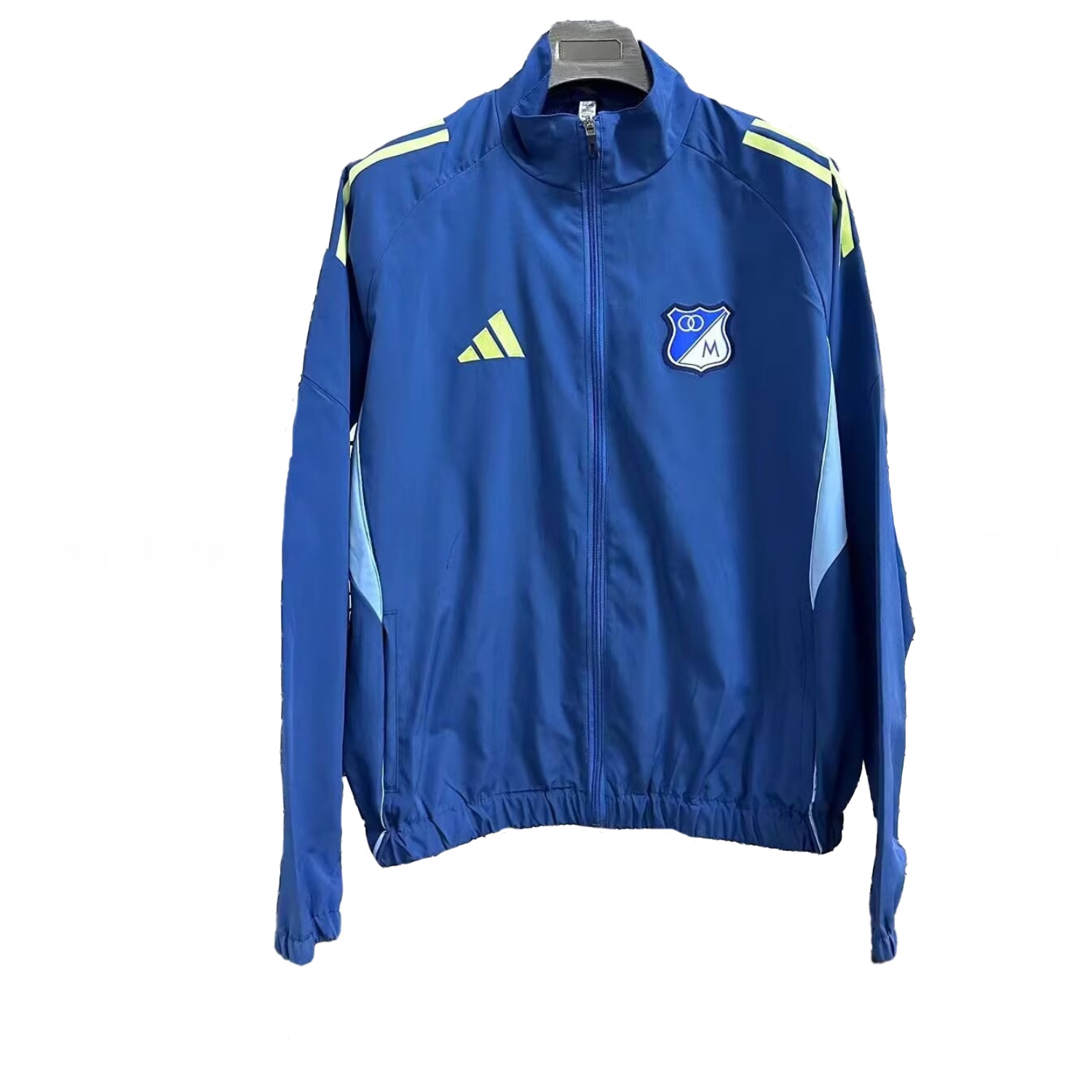 Millonarios 25-26 Windbreaker Jacket - Blue - ReplicasJersey