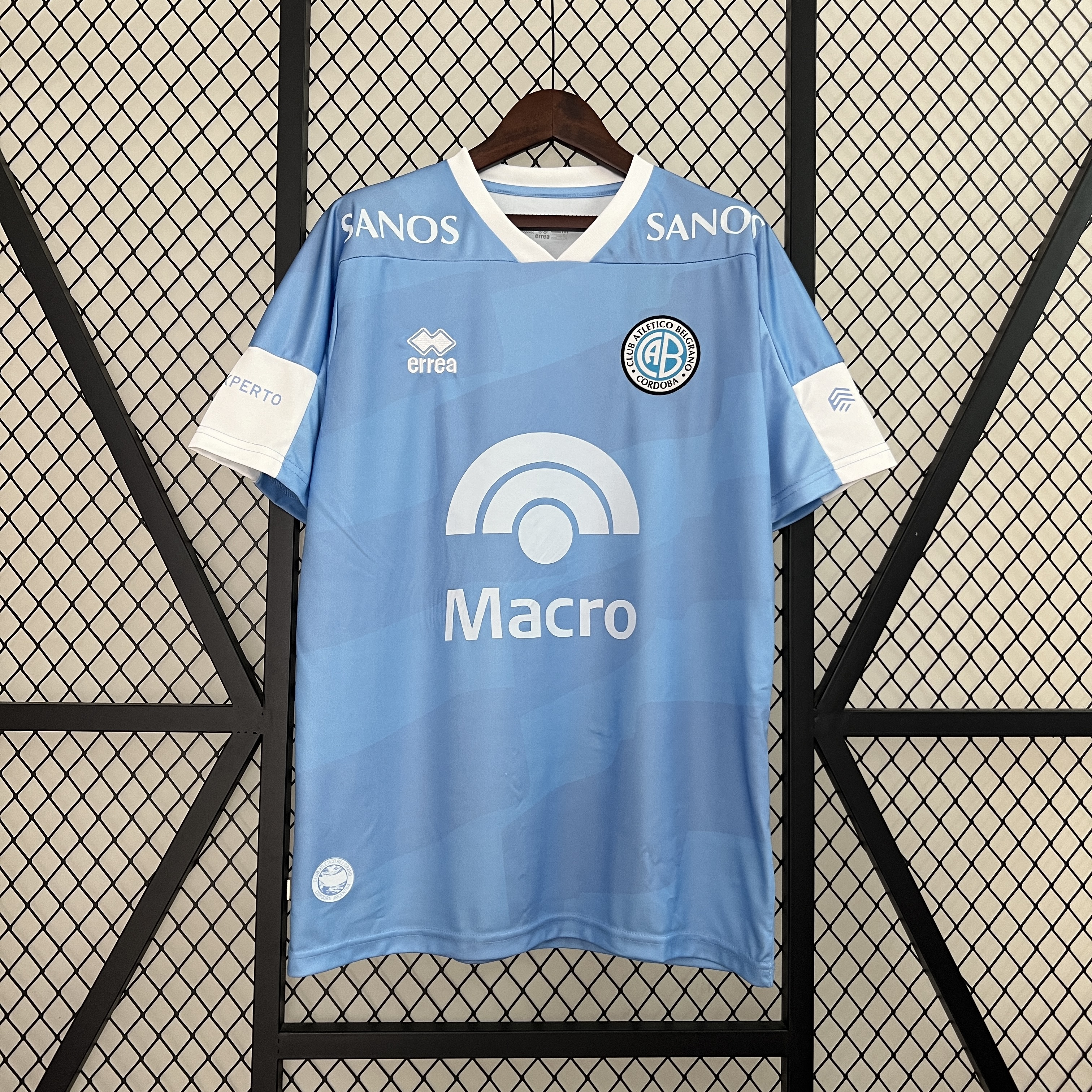 Belgrano 24-25 Home Stadium Jersey - Fans Version - ReplicasJersey