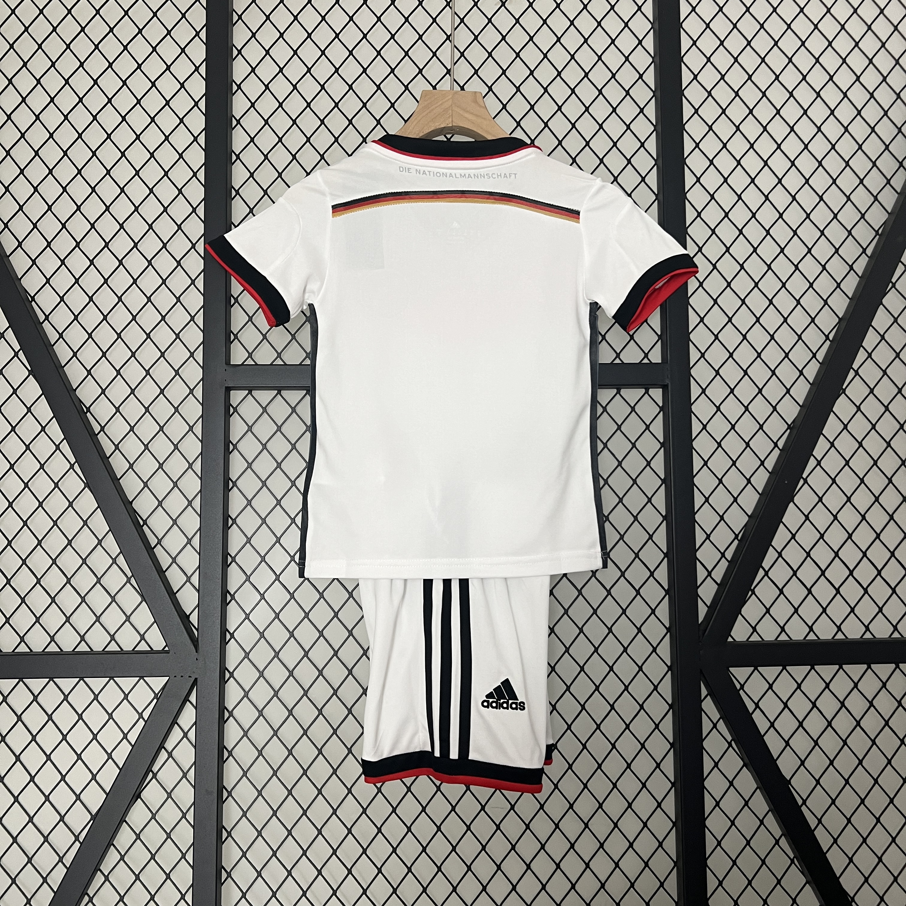 Retro Germany 2014 Home Stadium Kids Kit - ReplicasJersey