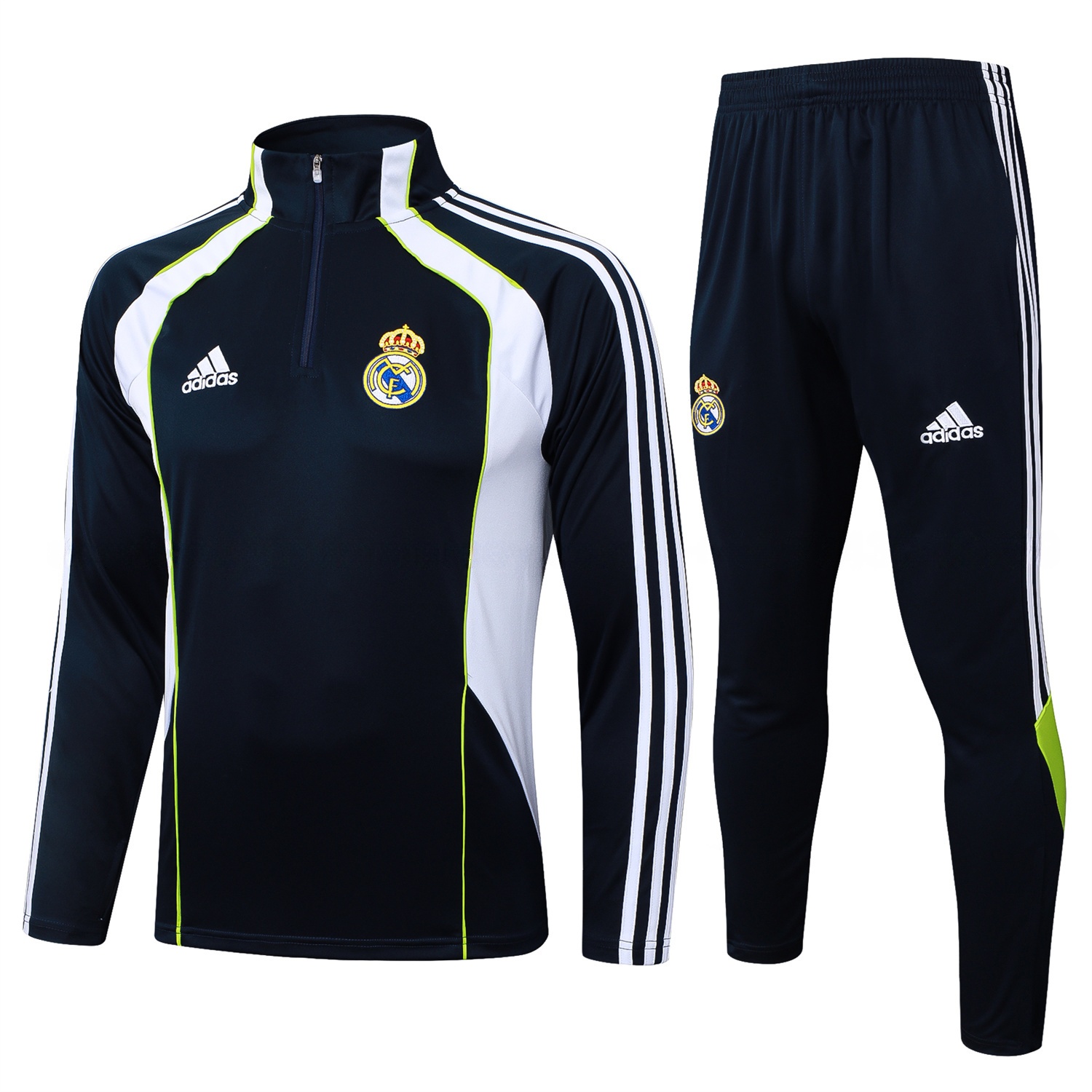 Real Madrid 25-26 Long Sleeve Training Set - Deep Blue Urban Purist Style - ReplicasJersey