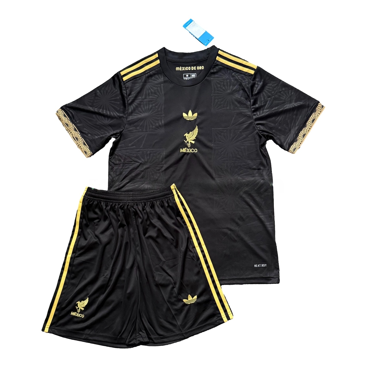 Mexico 2025 Gold Cup Home Men's Adult Jersey Set - Fans Version - ReplicasJersey