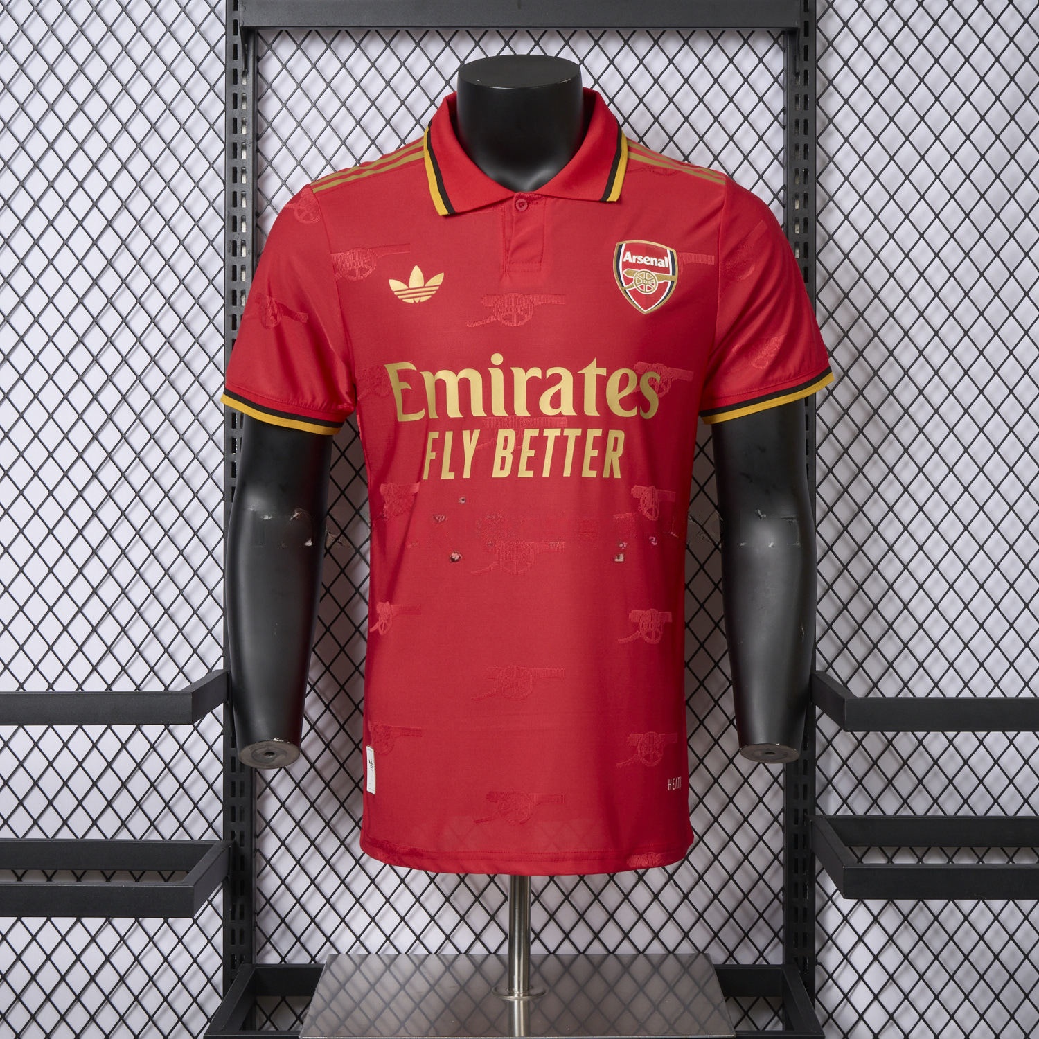 Arsenal 25-26 Red POLO Special Edition Jersey - Player Version - ReplicasJersey