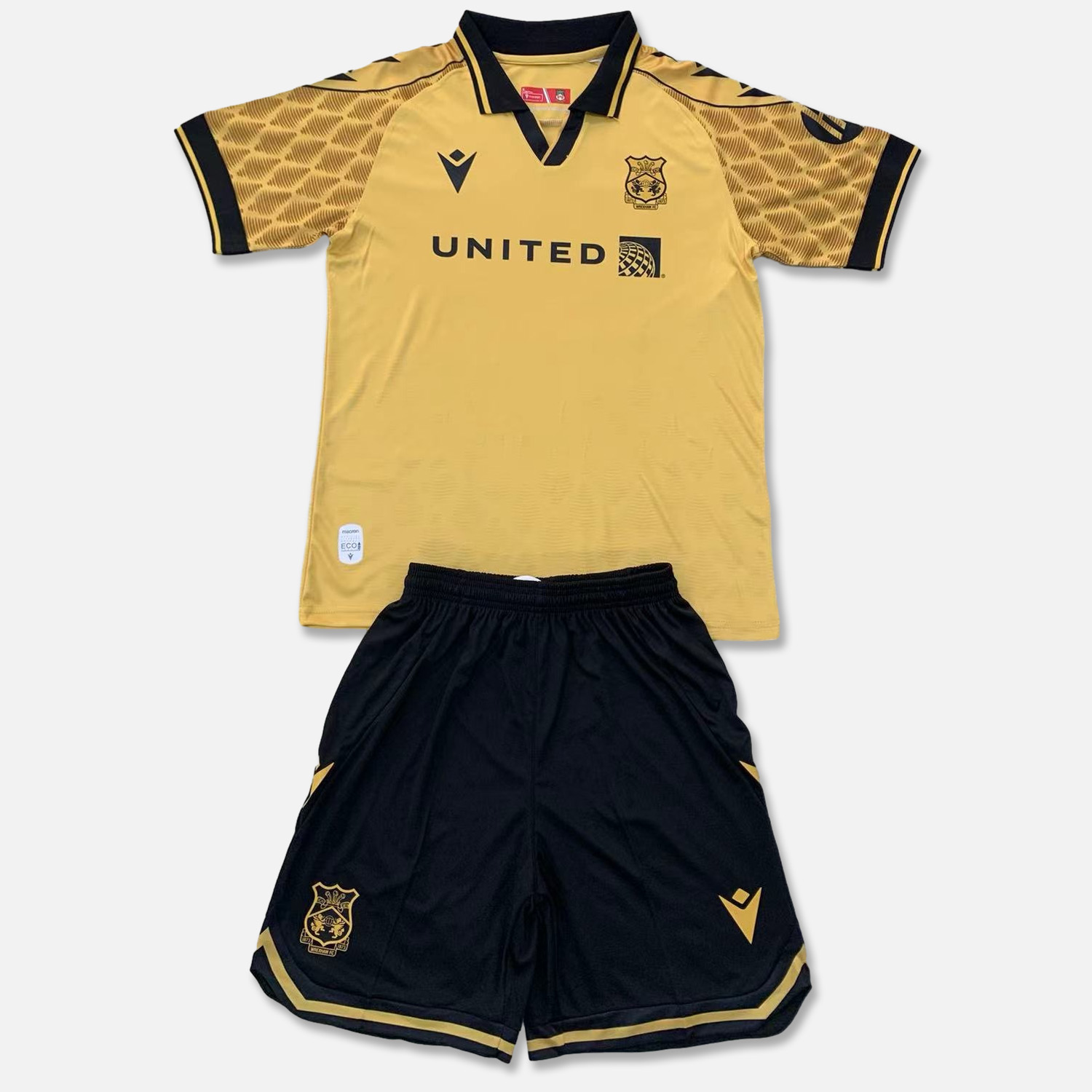 Wrexham 24-25 Third Men's Adult Jersey Set - Fans Version - ReplicasJersey
