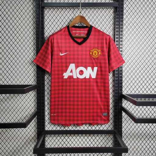 Manchester United Retro 12-13 Home Stadium Jersey - ReplicasJersey