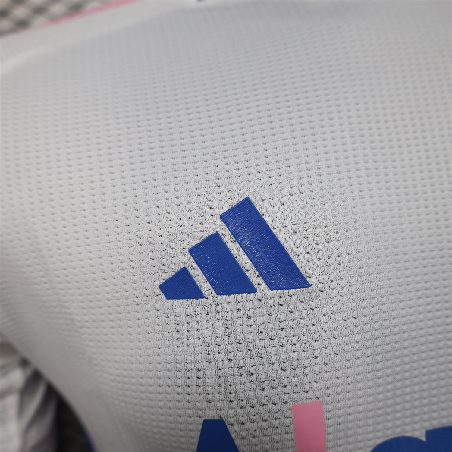 Algeria 25-26 Pink Mountains Silhouette White Jersey - Player Version - ReplicasJersey
