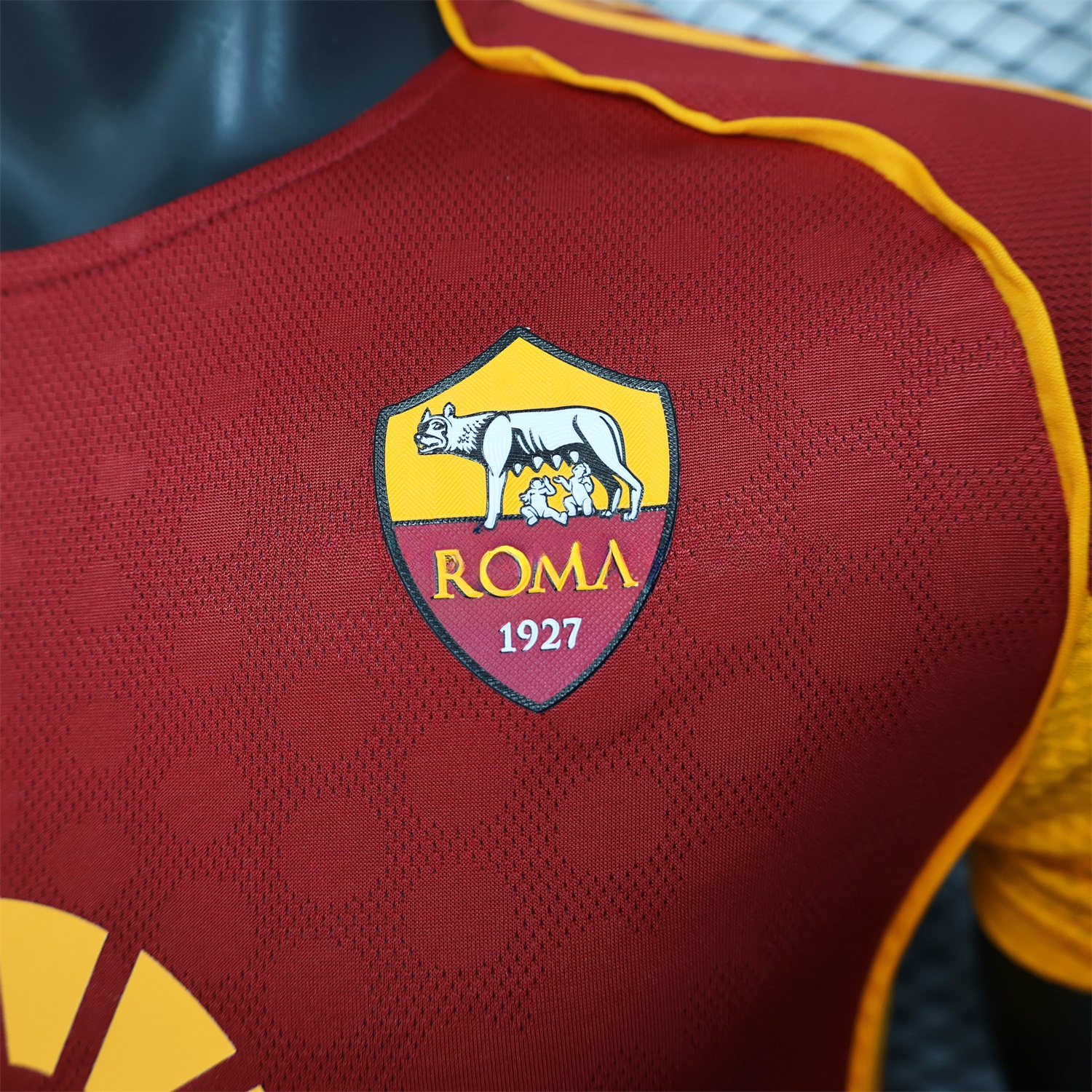 AS Roma 25-26 Home Jersey - Player Version - ReplicasJersey