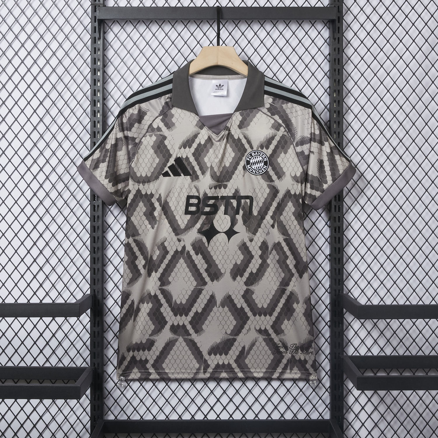 Bayern Munich x BSTN 25-26 Brown Special Edition Jersey - Fans Version - ReplicasJersey