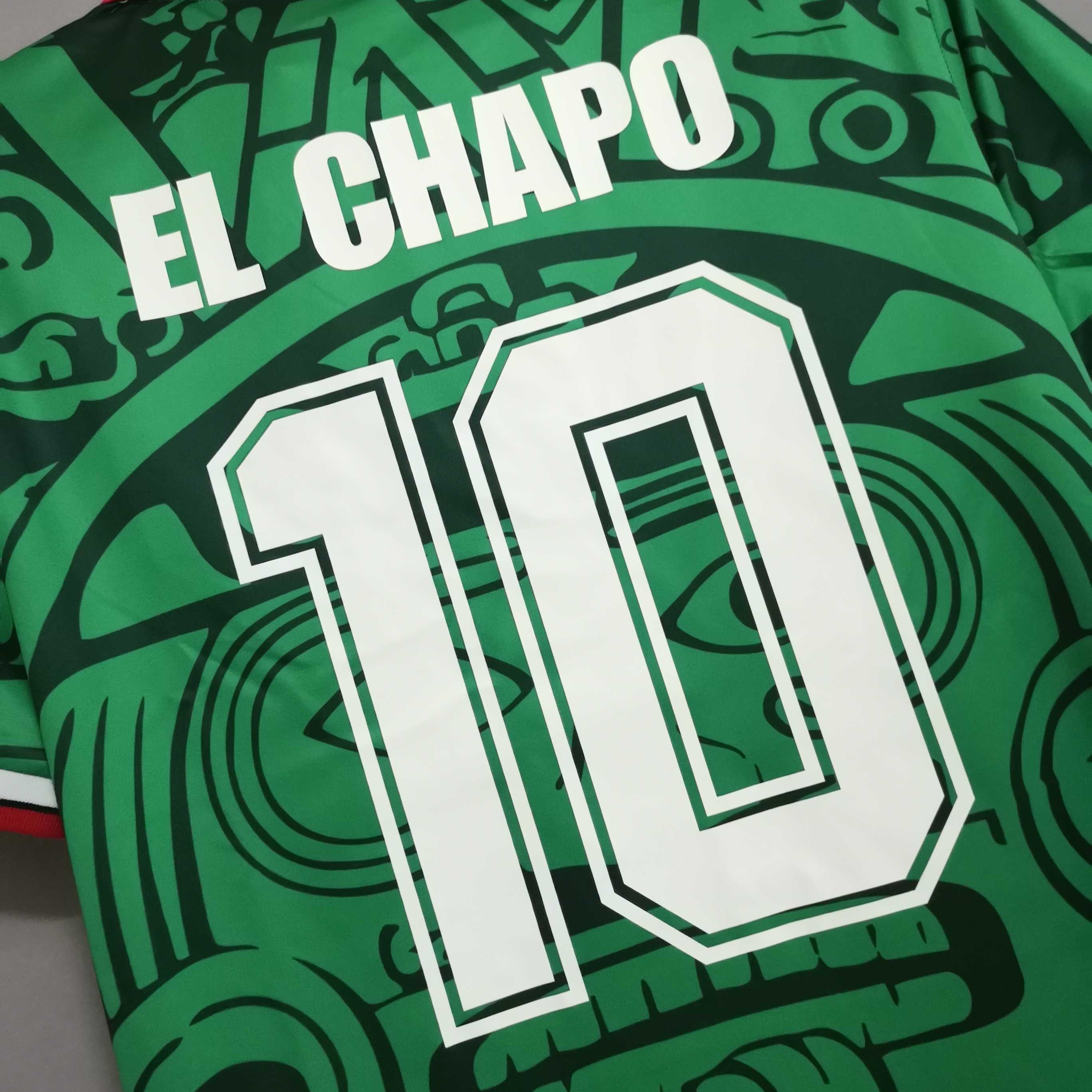 Retro Mexico 1998 Home Jersey - ReplicasJersey