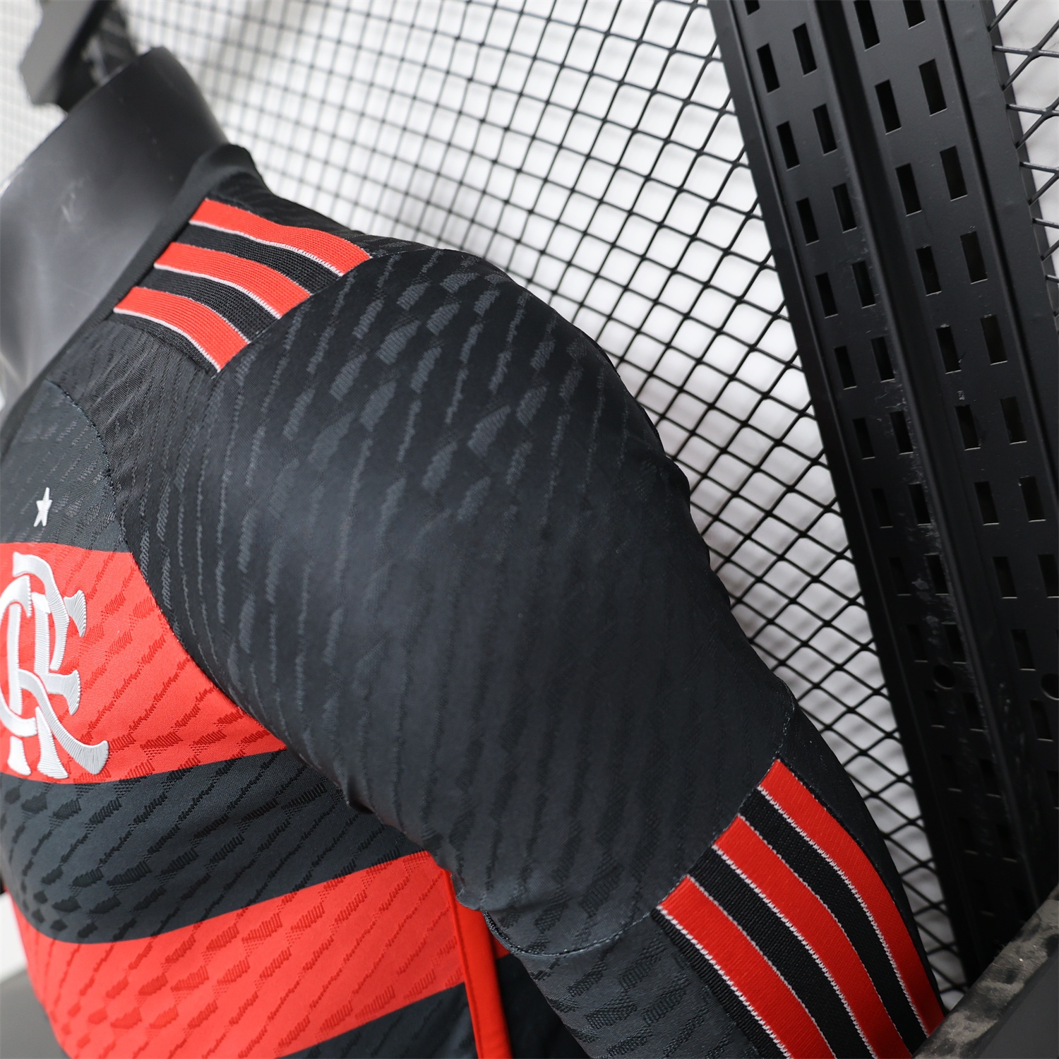 Flamengo 25-26 Home Jersey with Sponsors - Player Version - ReplicasJersey