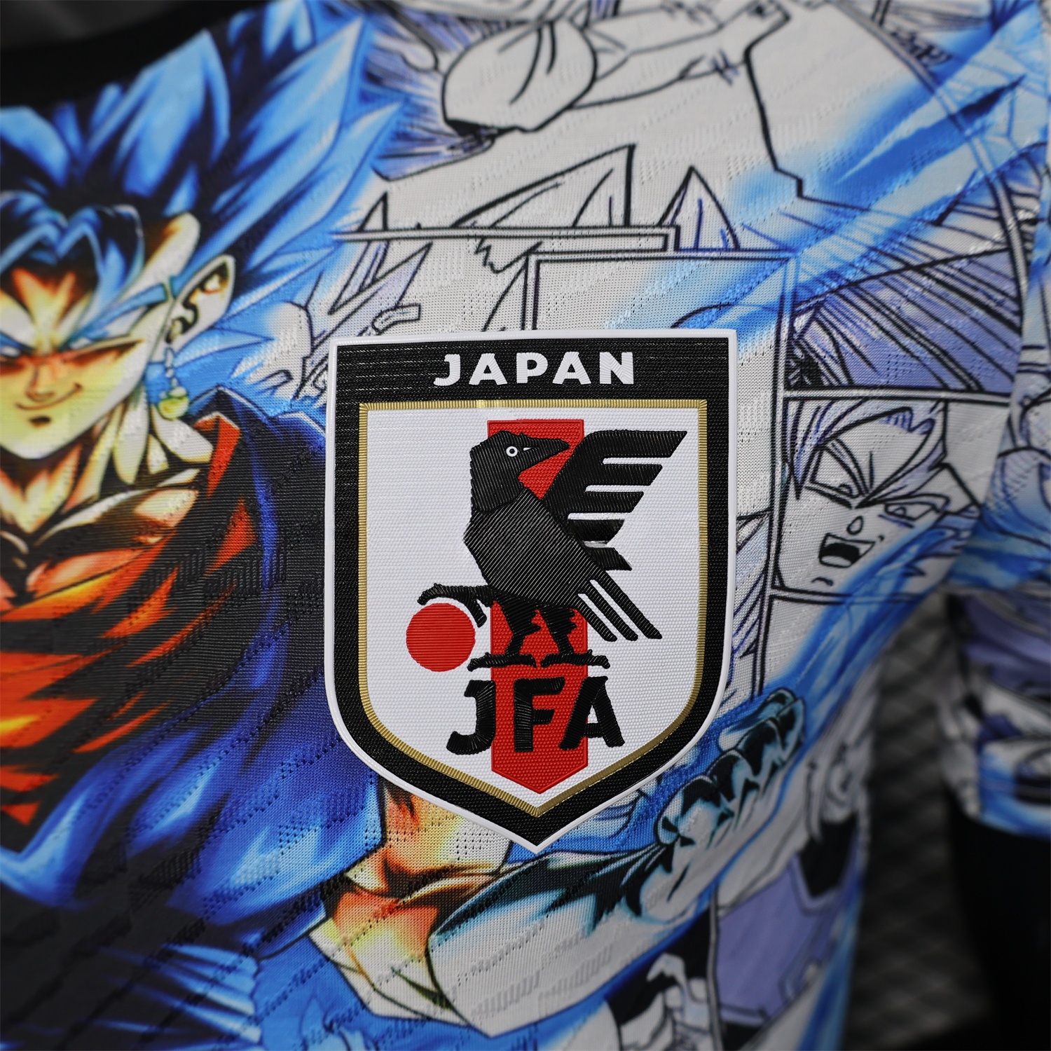 Japan 25-26 Blue Super Saiyan God Special Edition Jersey - Player Version - ReplicasJersey
