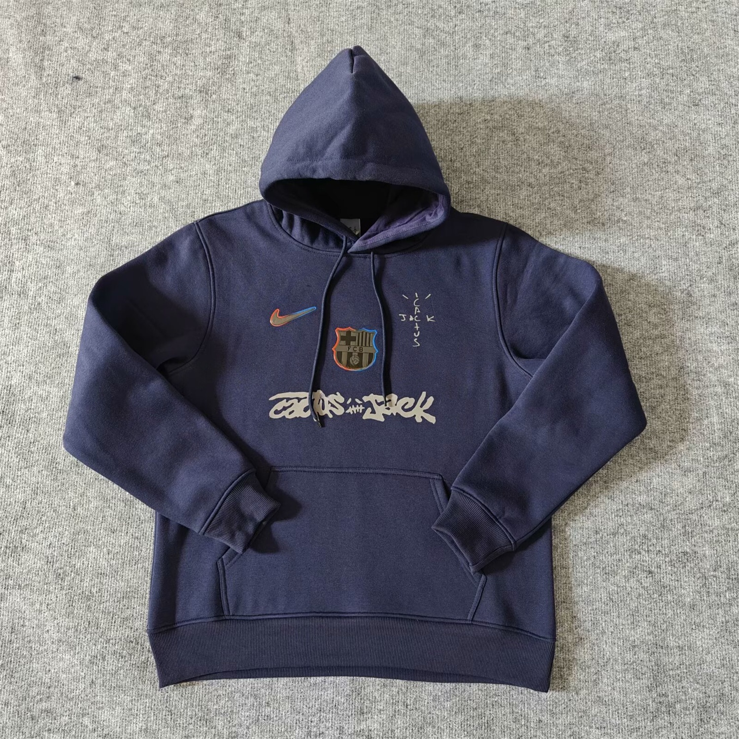B.A.R.S.A x Travis Scott Team Logo Centered Unisex Pullover Hoodie - ReplicasJersey