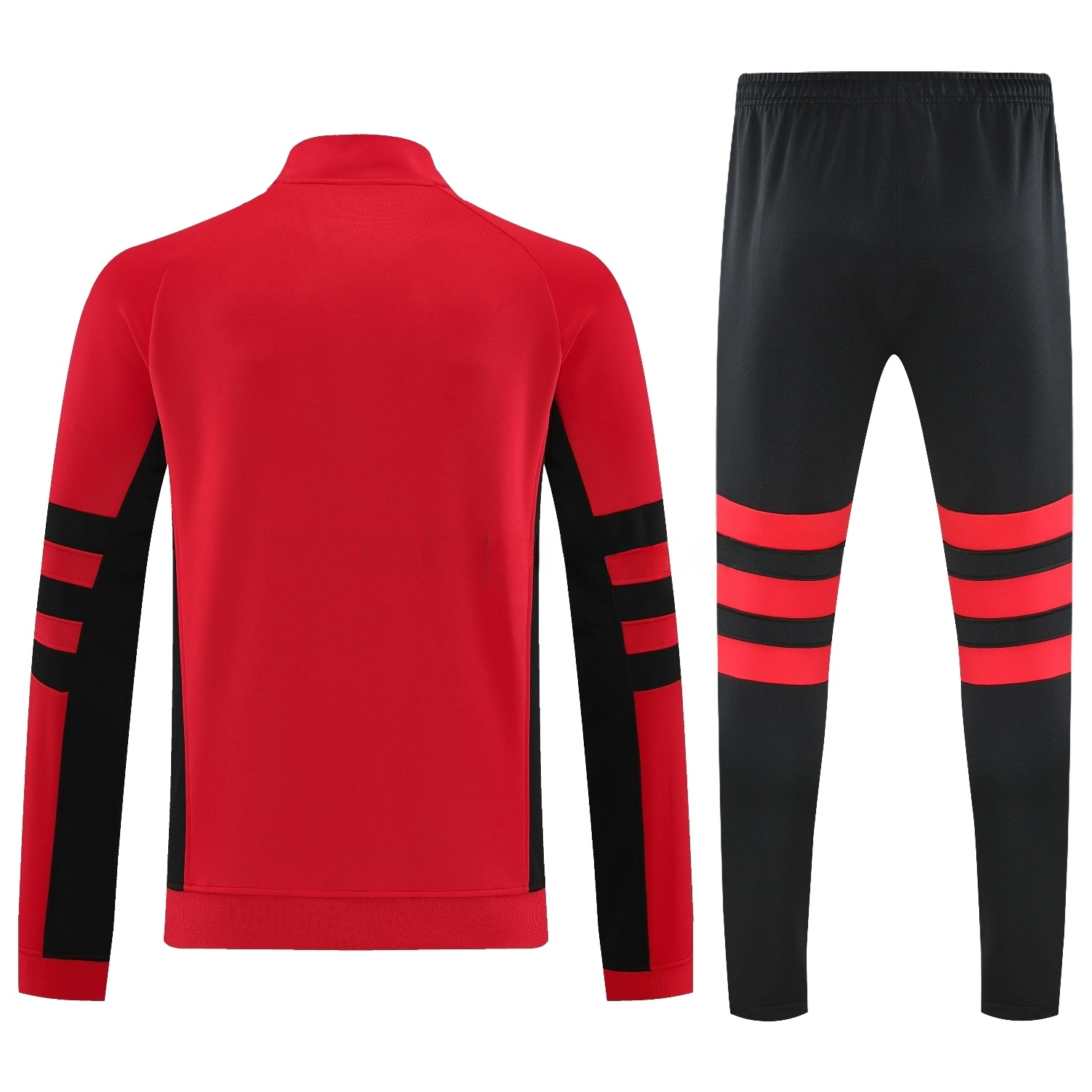 River Plate 25-26 Terrace Jacket Training Tracksuit - Red Jackets & Black Pants - ReplicasJersey