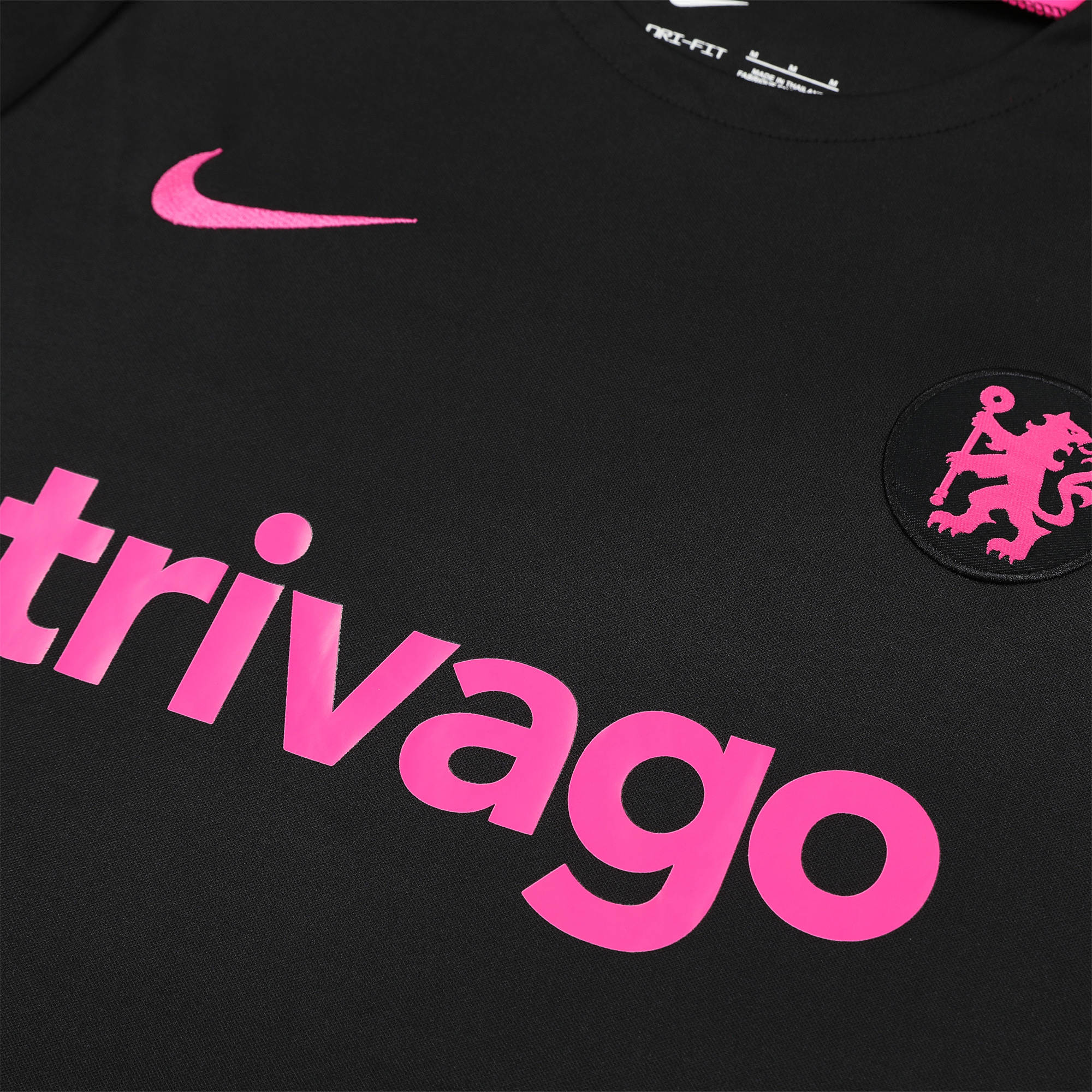 CHELSEA 24-25 Short-Sleeve Training Set - Black Top & Shorts - ReplicasJersey