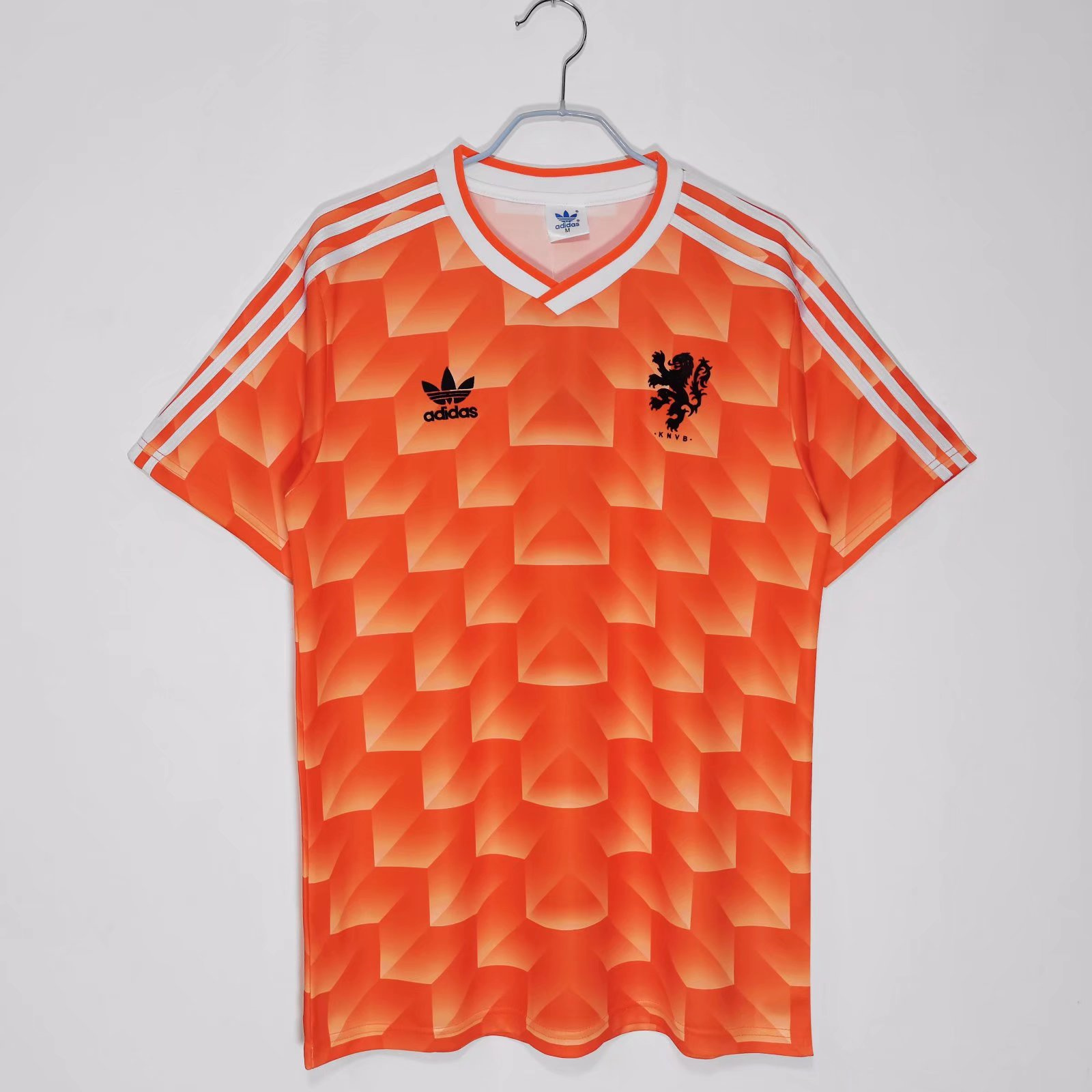 Retro Netherlands 1988 Orange Training Jersey - ReplicasJersey