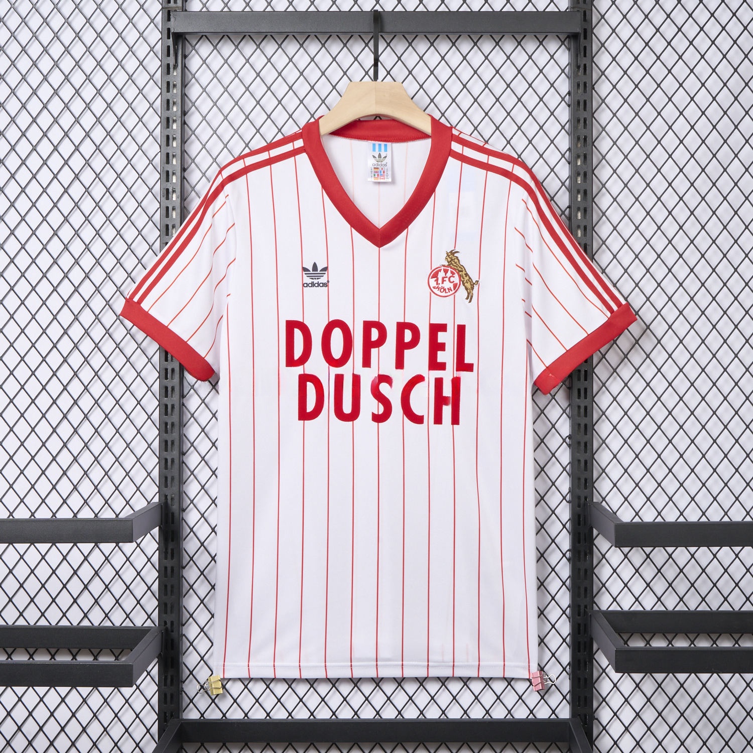 Retro 1. FC Köln 1982-83 Home Jersey - ReplicasJersey