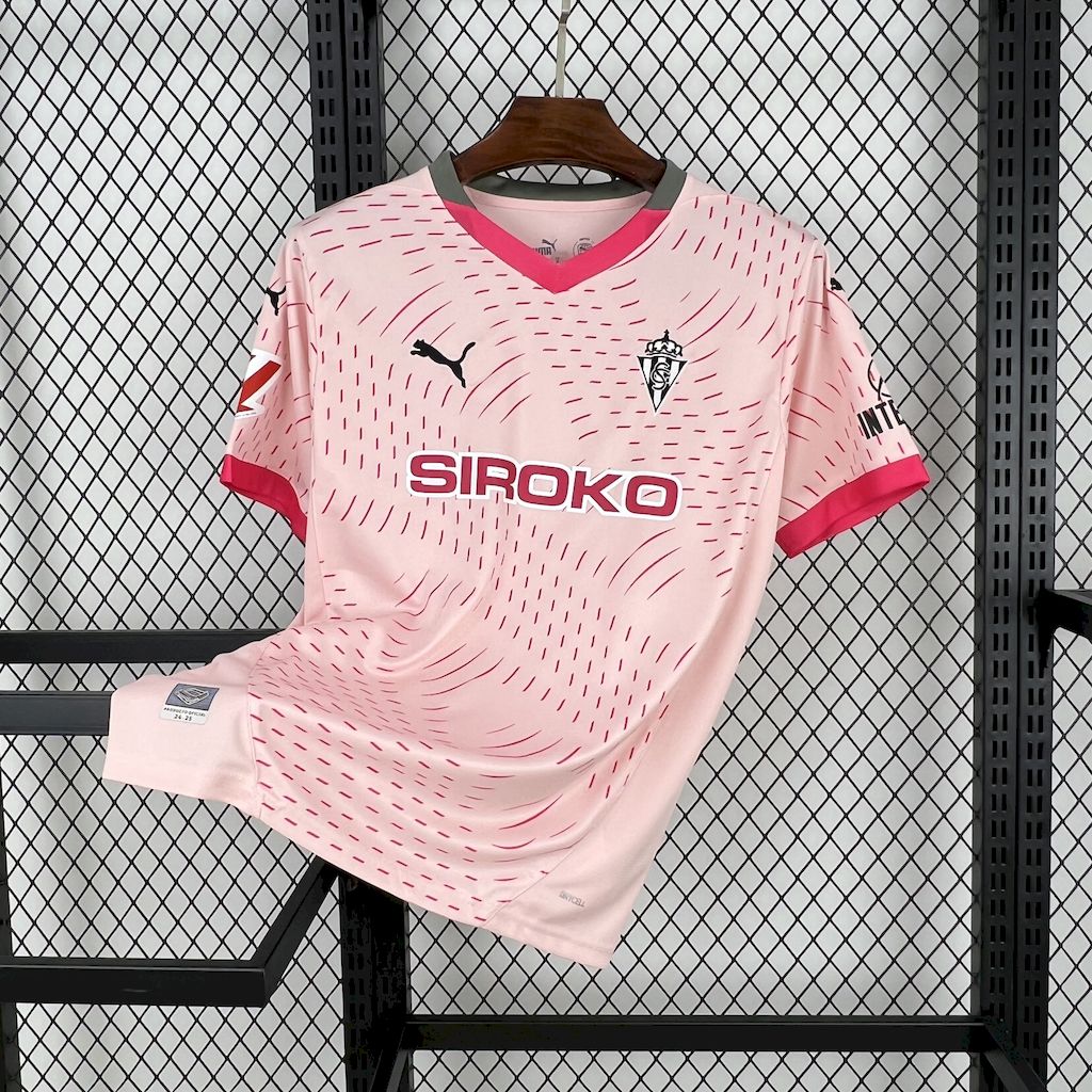 Sporting de Gijon 24-25 Third Jersey - Fans Version - ReplicasJersey