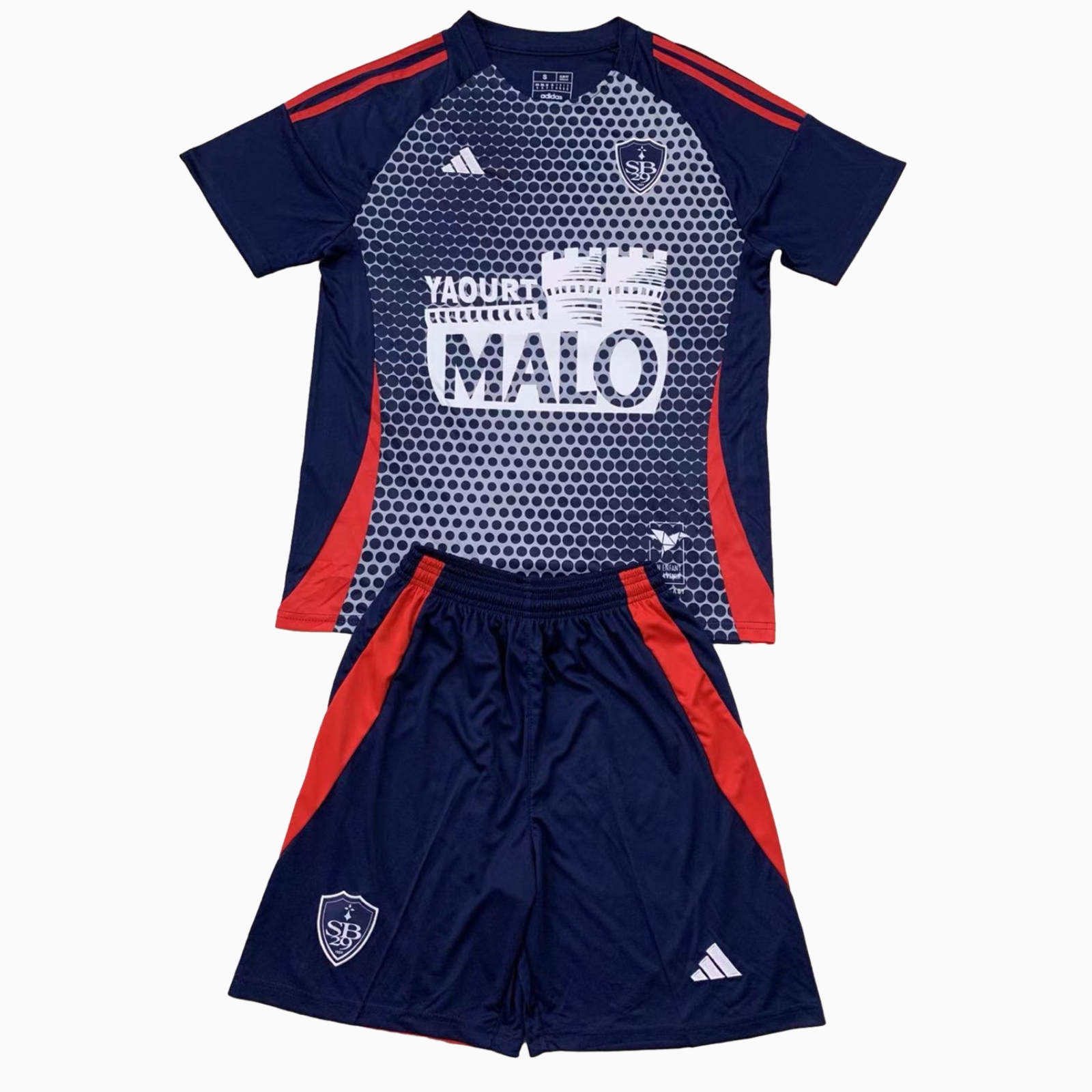 Stade Brestois 24-25 Third Kids Kit - ReplicasJersey