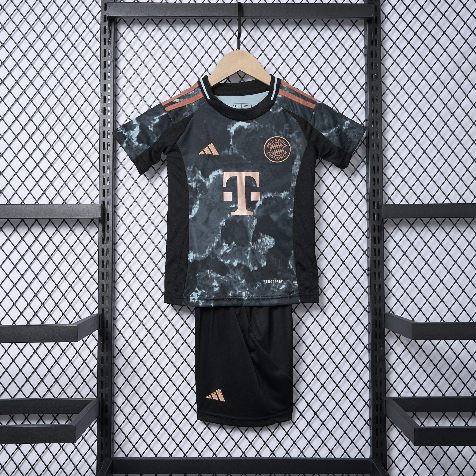 Bayern Munich 24-25 Away Kids Kit - Fans Version - ReplicasJersey