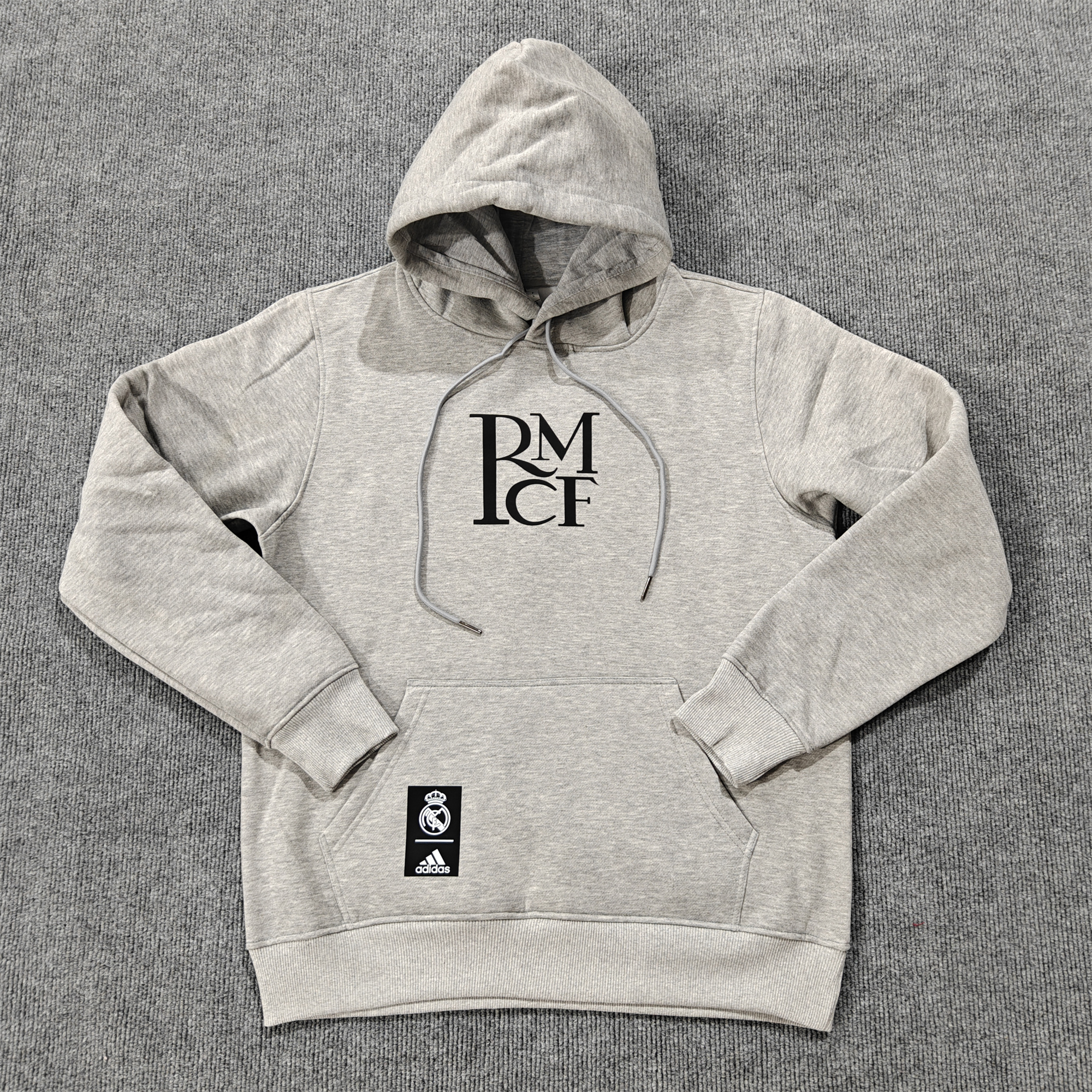 Real Madrid 24-25 RMCF Concept Hoodie - Grey - ReplicasJersey