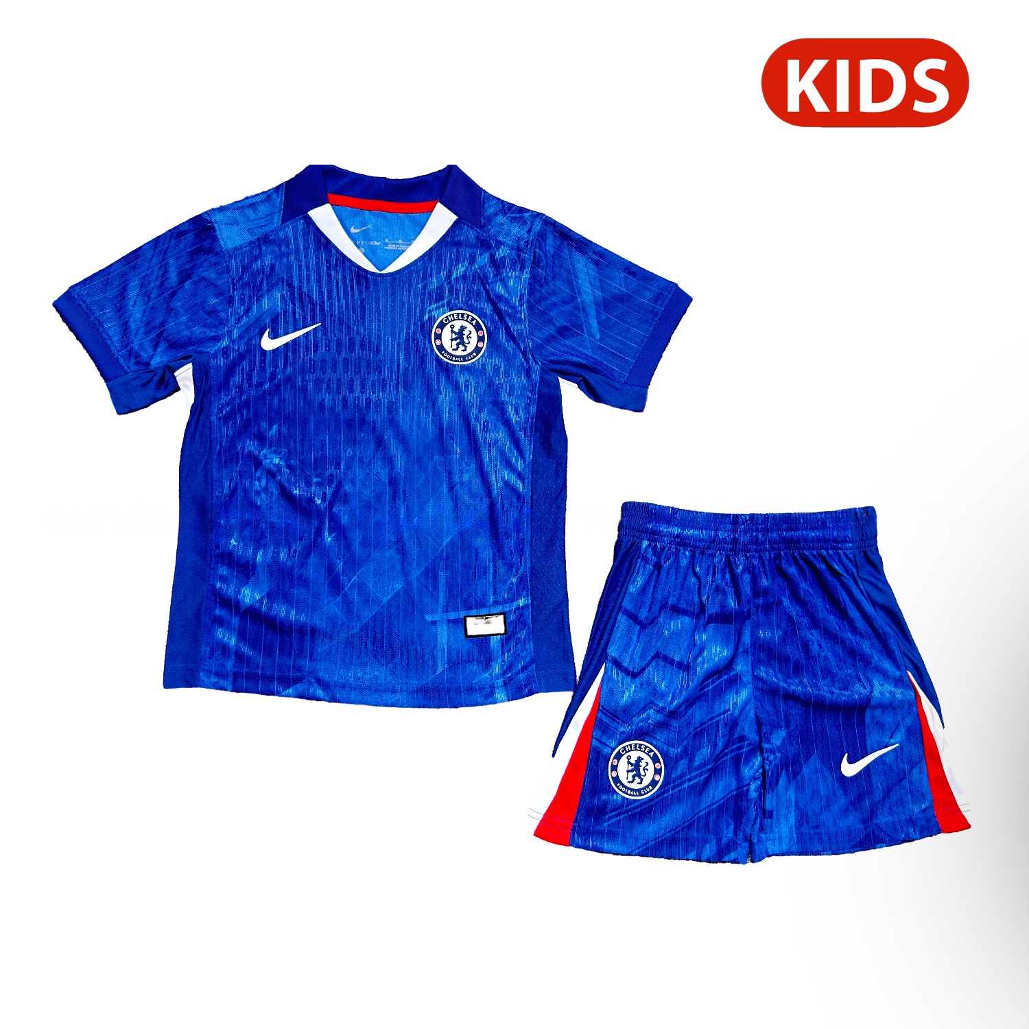 C.H.E.L.S.E.A 25-26 Home Unsponsored Kids Kit - Player Version - ReplicasJersey