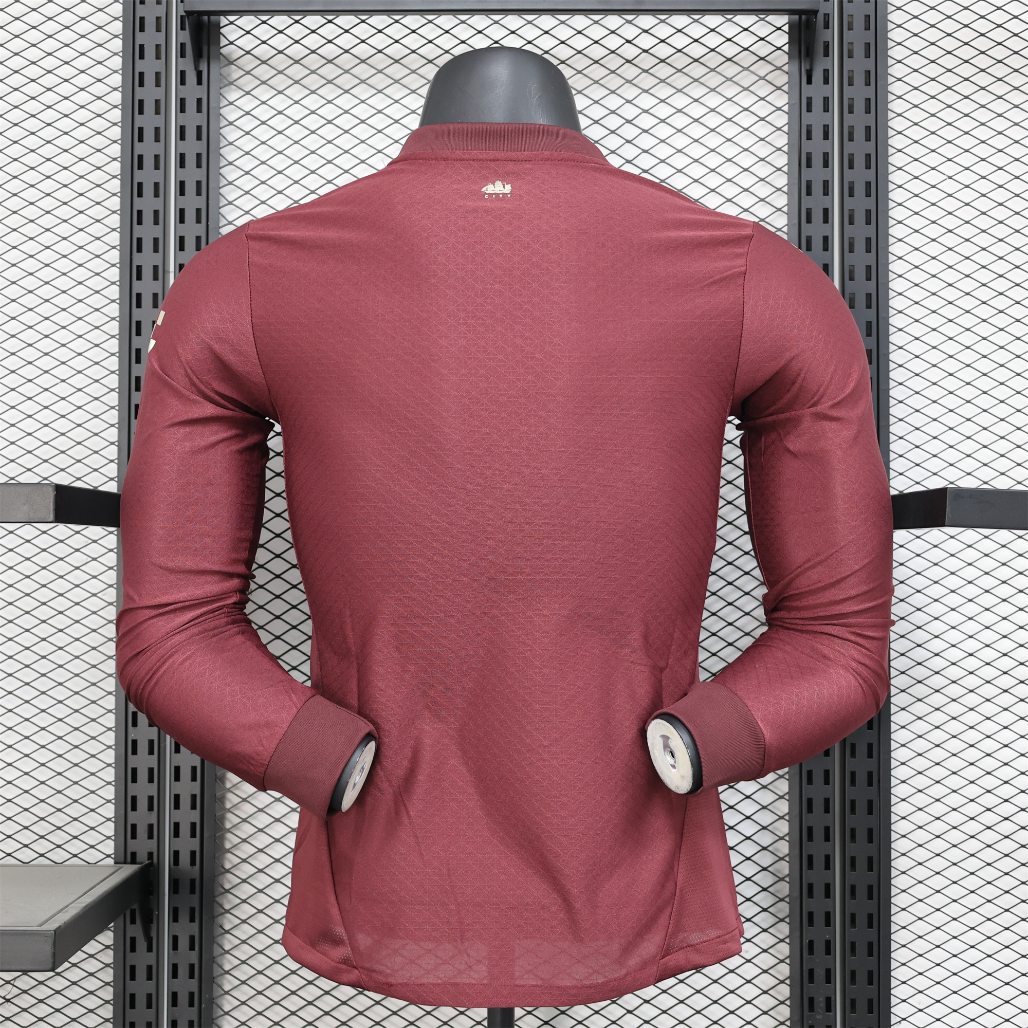 Manchester City 24-25 Third Long Sleeves Jersey - Player Version - ReplicasJersey