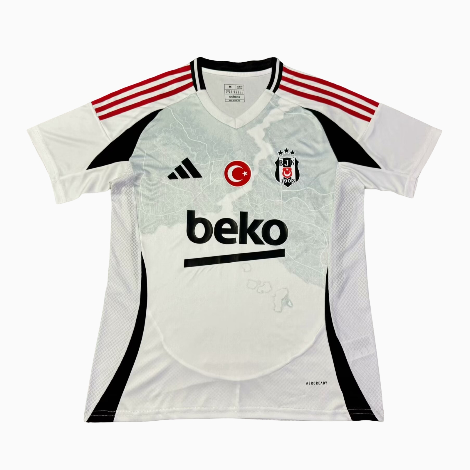 Besiktas 24-25 Home Jersey - Fans Version - ReplicasJersey