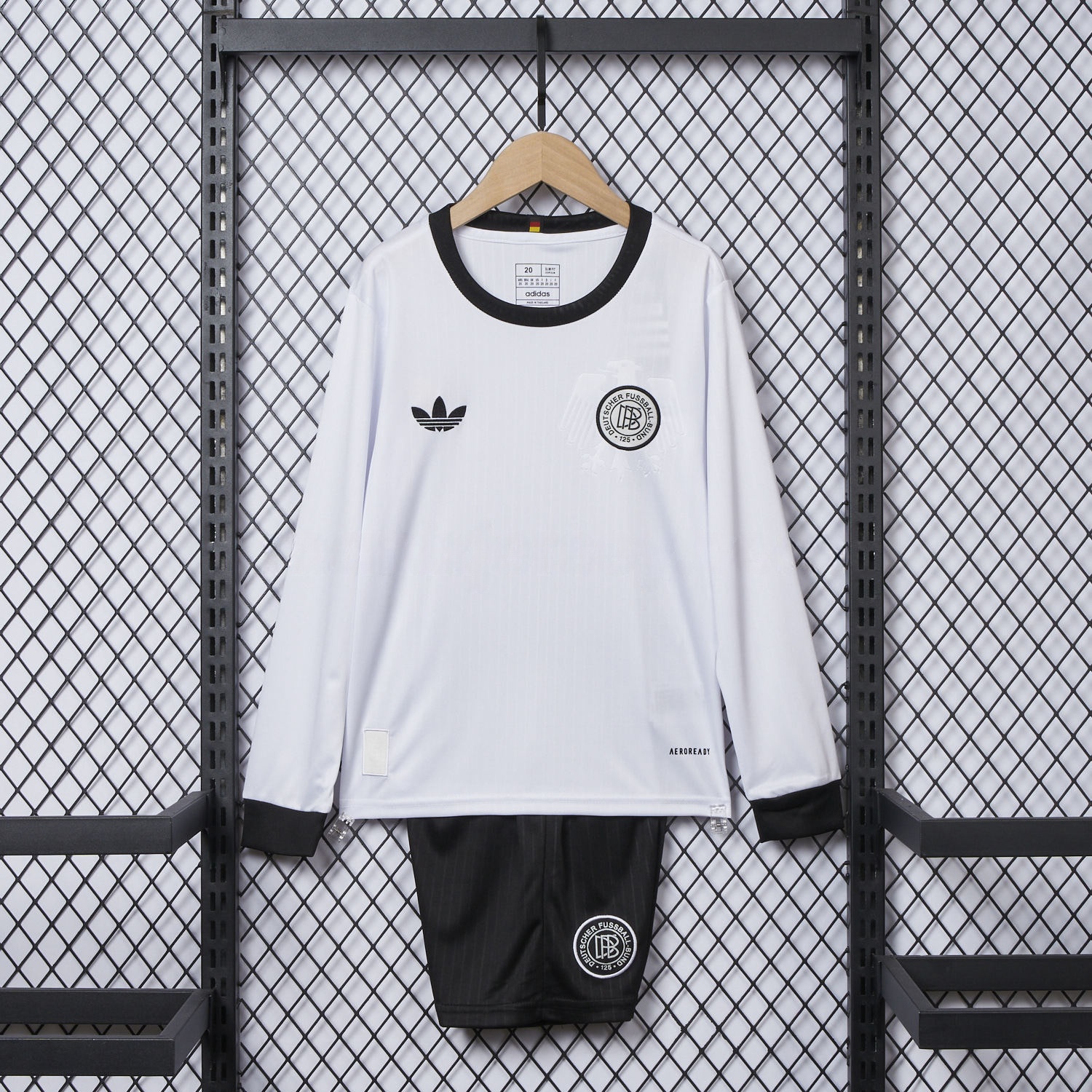 Germany 2025 125-Year Anniversary Long Sleeve Kids Kit - ReplicasJersey