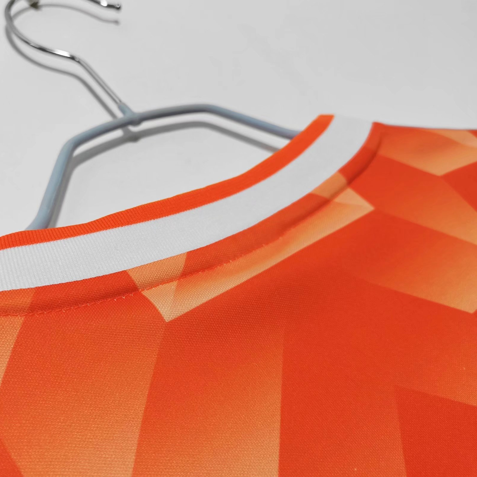 Retro Netherlands 1988 Orange Training Jersey - ReplicasJersey