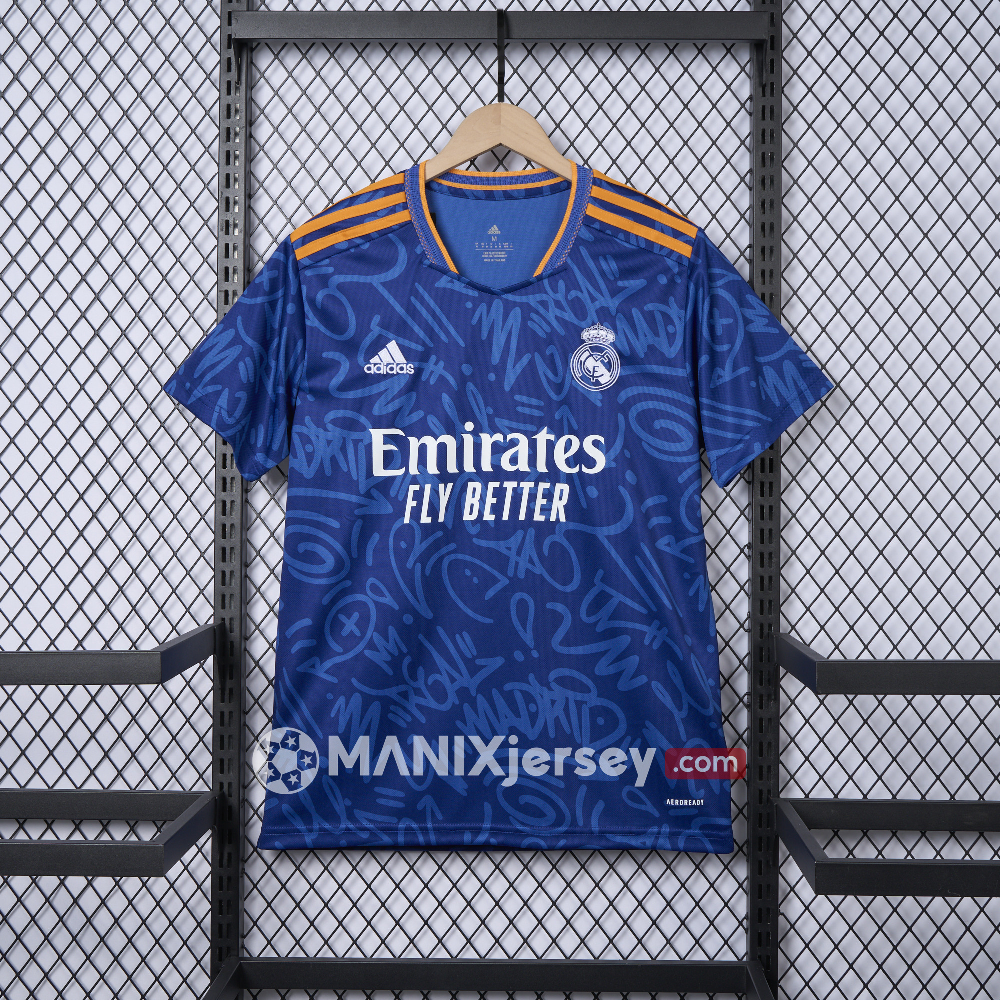 Retro Real Madrid 2021-22 Away Jersey - ReplicasJersey
