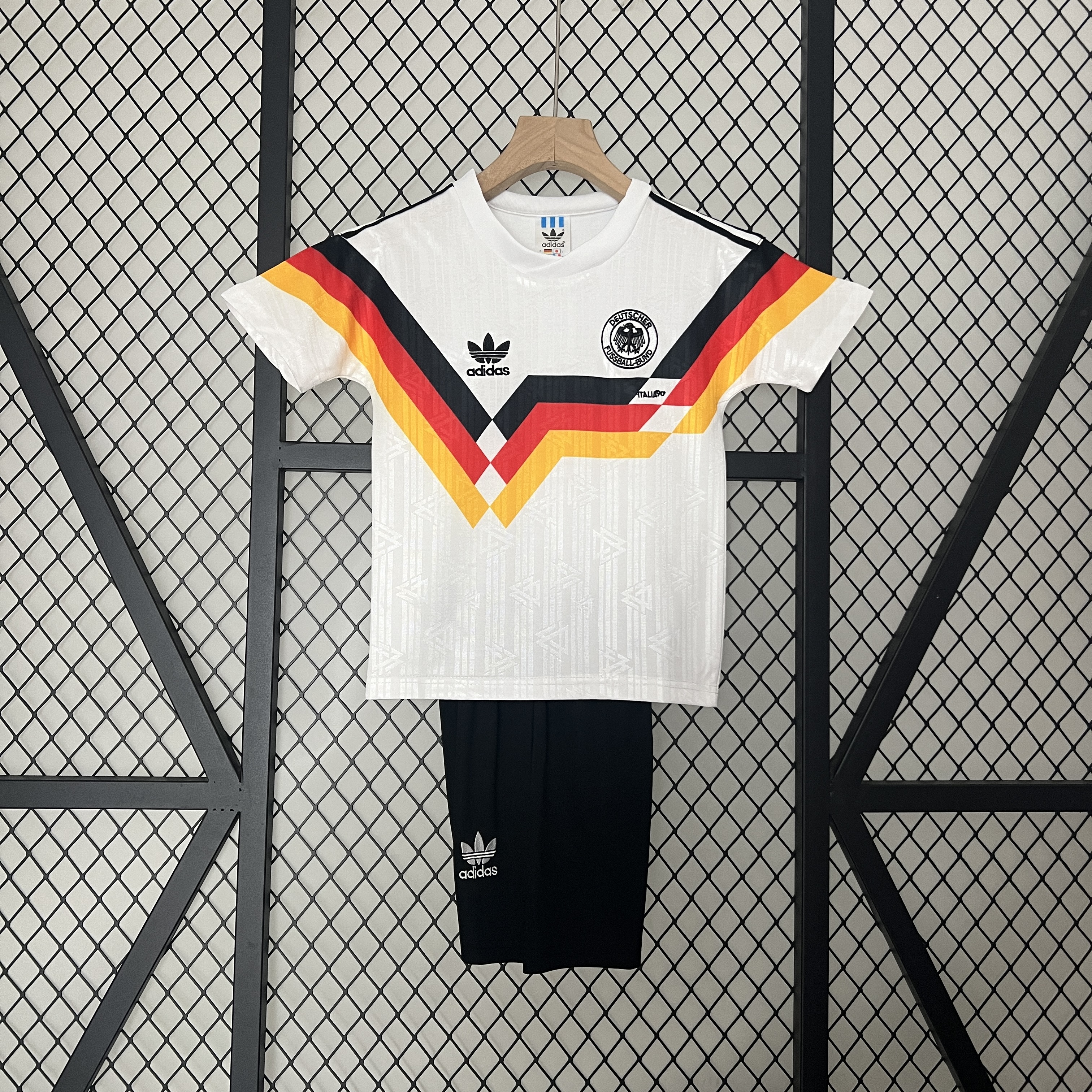 Retro Germany 1990 Home Stadium Kids Kit - ReplicasJersey