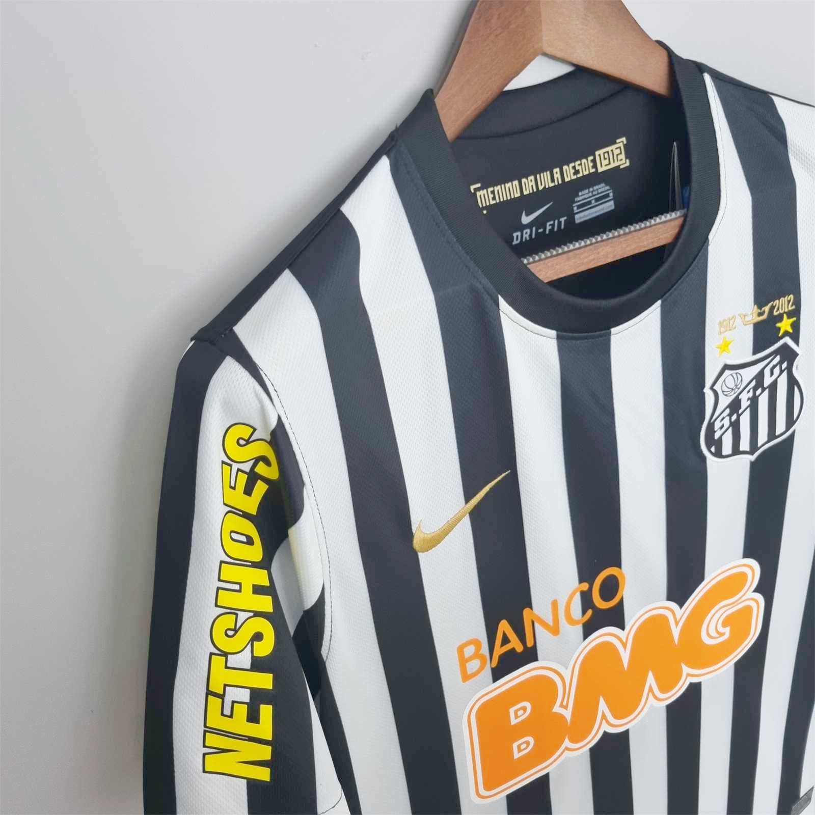 Retro Santos 2012 Away Stadium Jersey - ReplicasJersey