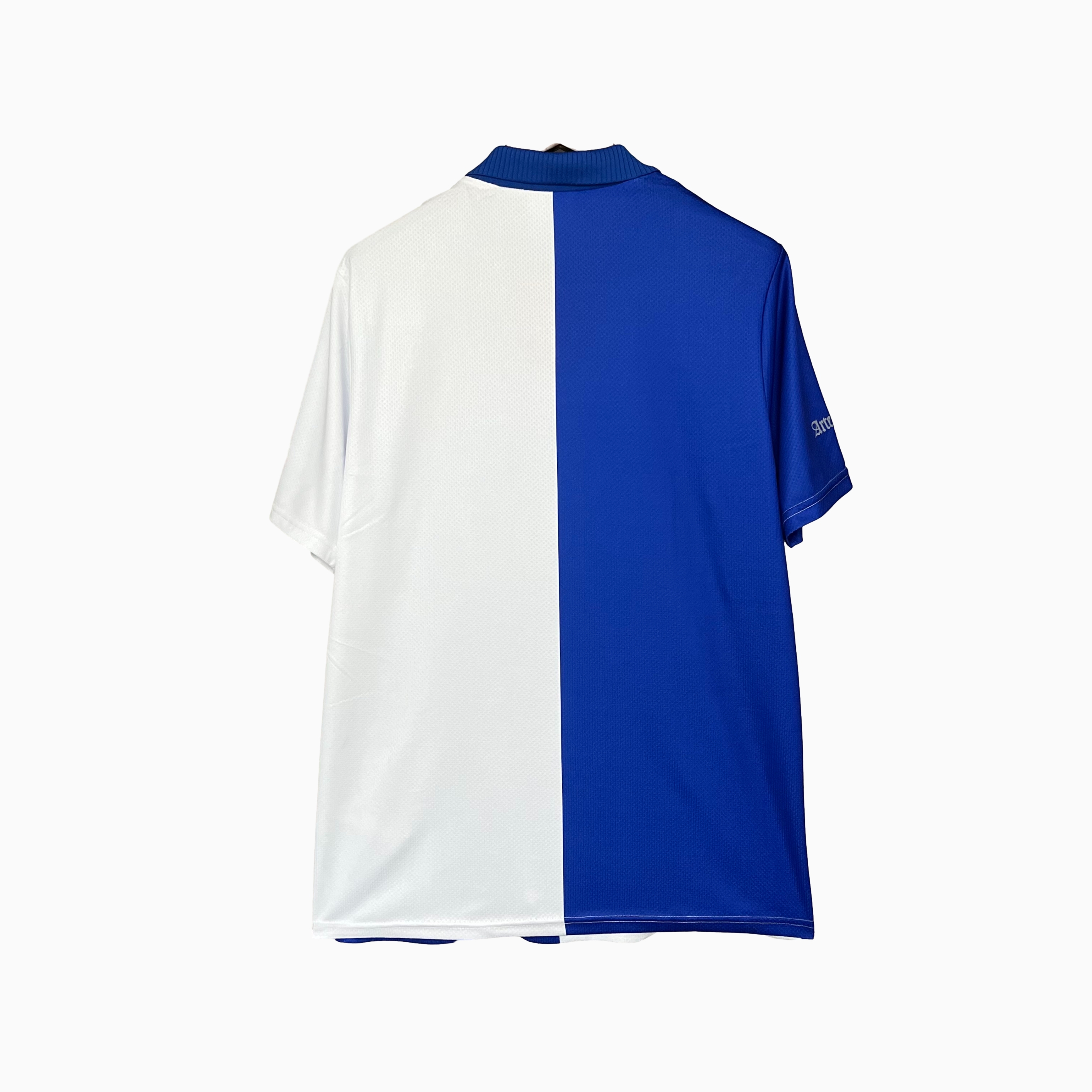 Retro Blackburn Rovers 1994-95 Home Stadium Jersey - ReplicasJersey