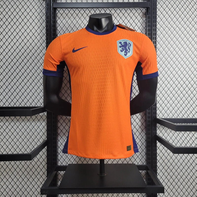 Netherlands 2024 Home Stadium Jersey - Player Version - ReplicasJersey