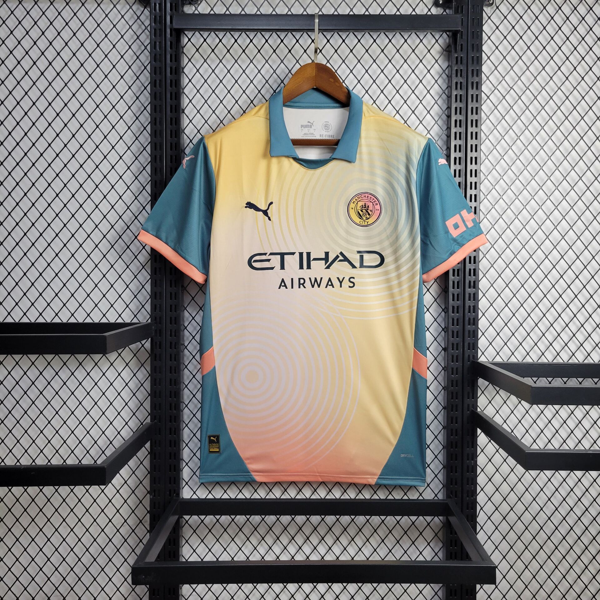 Manchester City 24-25 Fourth Jersey - Fans Version - ReplicasJersey
