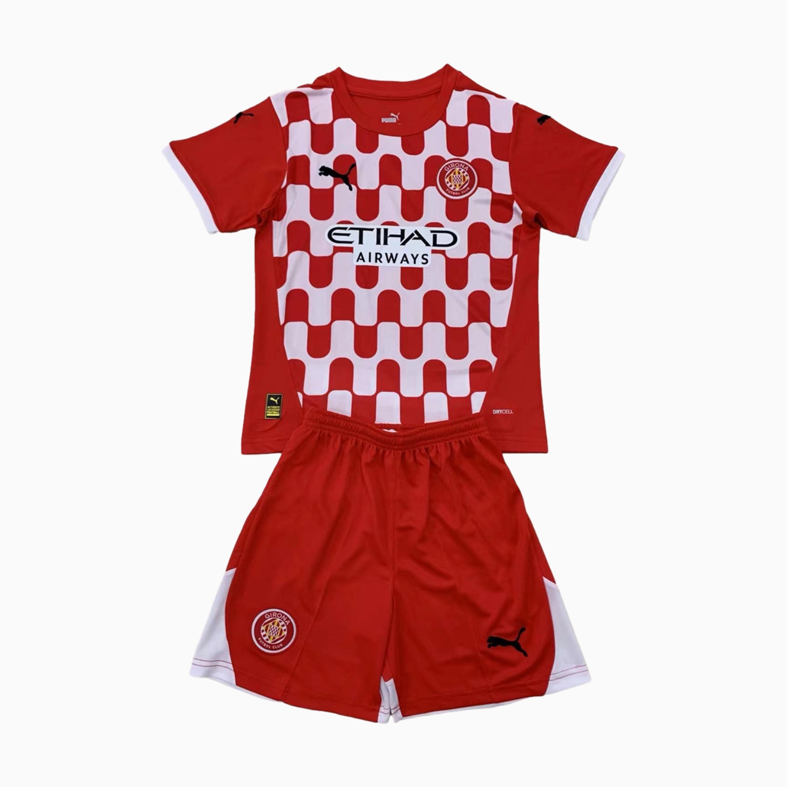Girona 24-25 Home Men's Adult Jersey Set - Fans Version - ReplicasJersey