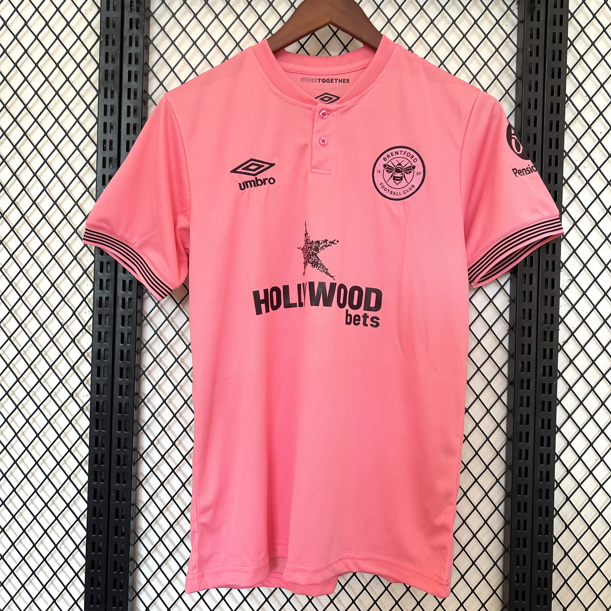 Brentford 24-25 Away Jersey - Fans Version - ReplicasJersey
